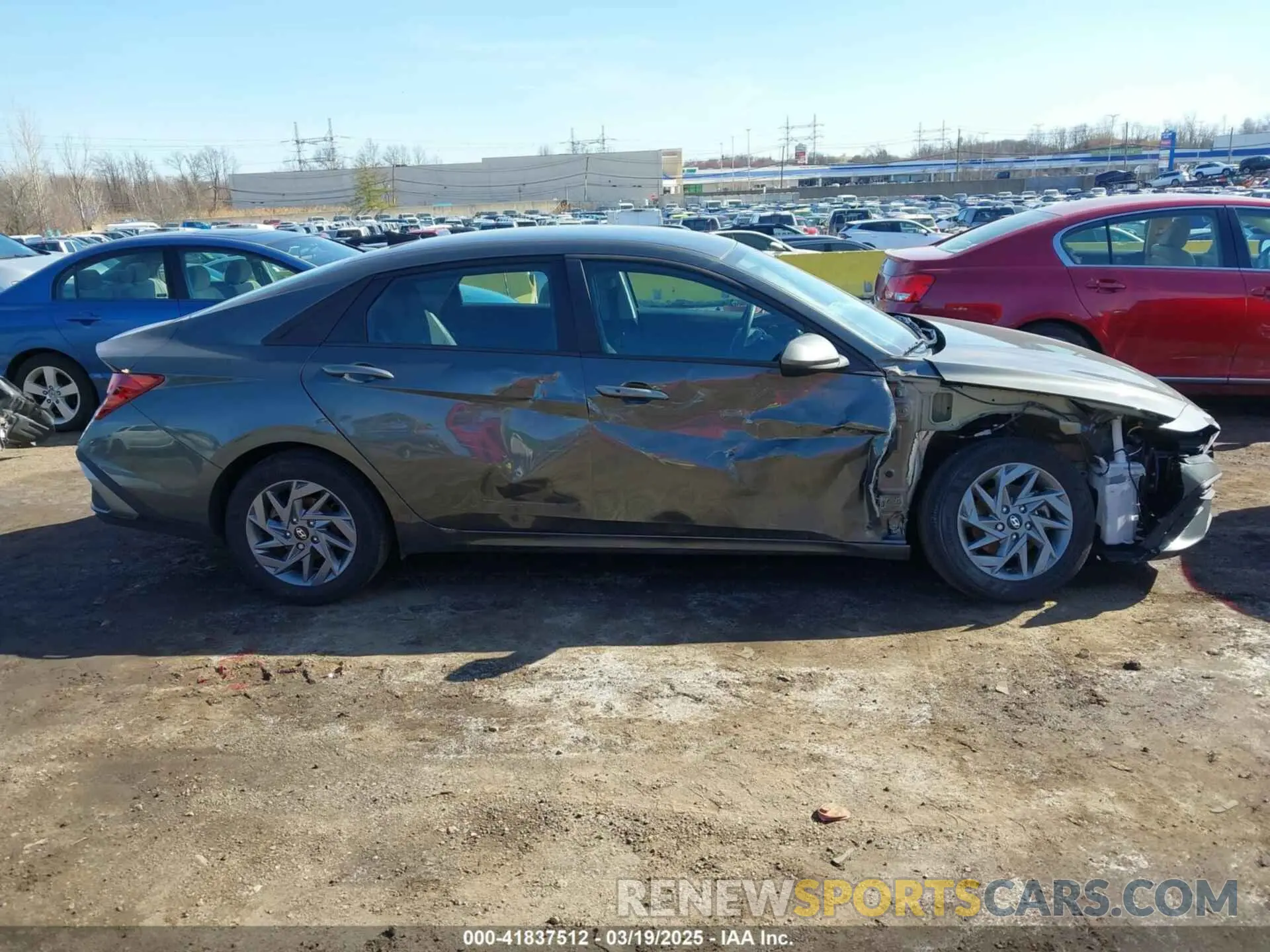 13 Photograph of a damaged car KMHLM4DG1RU663238 HYUNDAI ELANTRA 2024