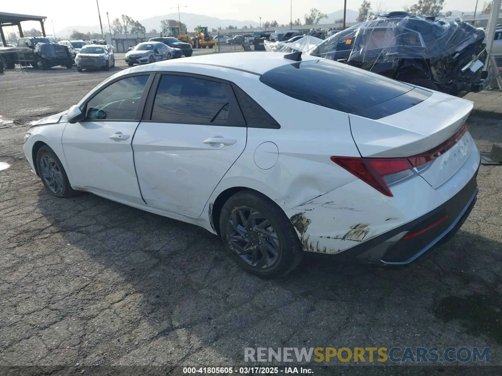 3 Photograph of a damaged car KMHLM4DG1RU670397 HYUNDAI ELANTRA 2024