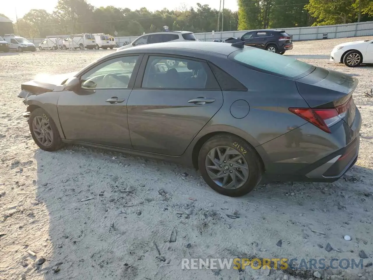 2 Photograph of a damaged car KMHLM4DG1RU686180 HYUNDAI ELANTRA 2024