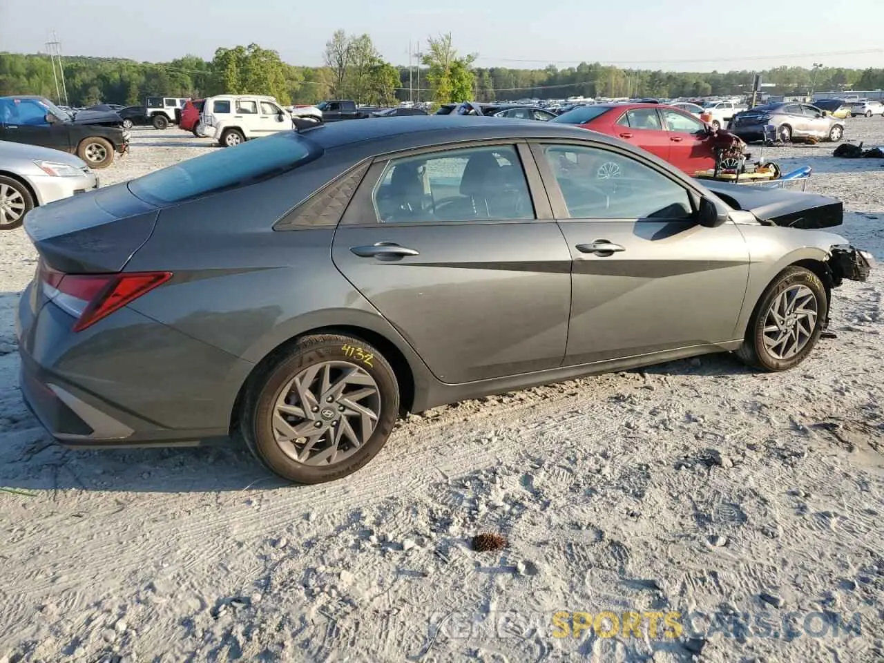 3 Photograph of a damaged car KMHLM4DG1RU686180 HYUNDAI ELANTRA 2024