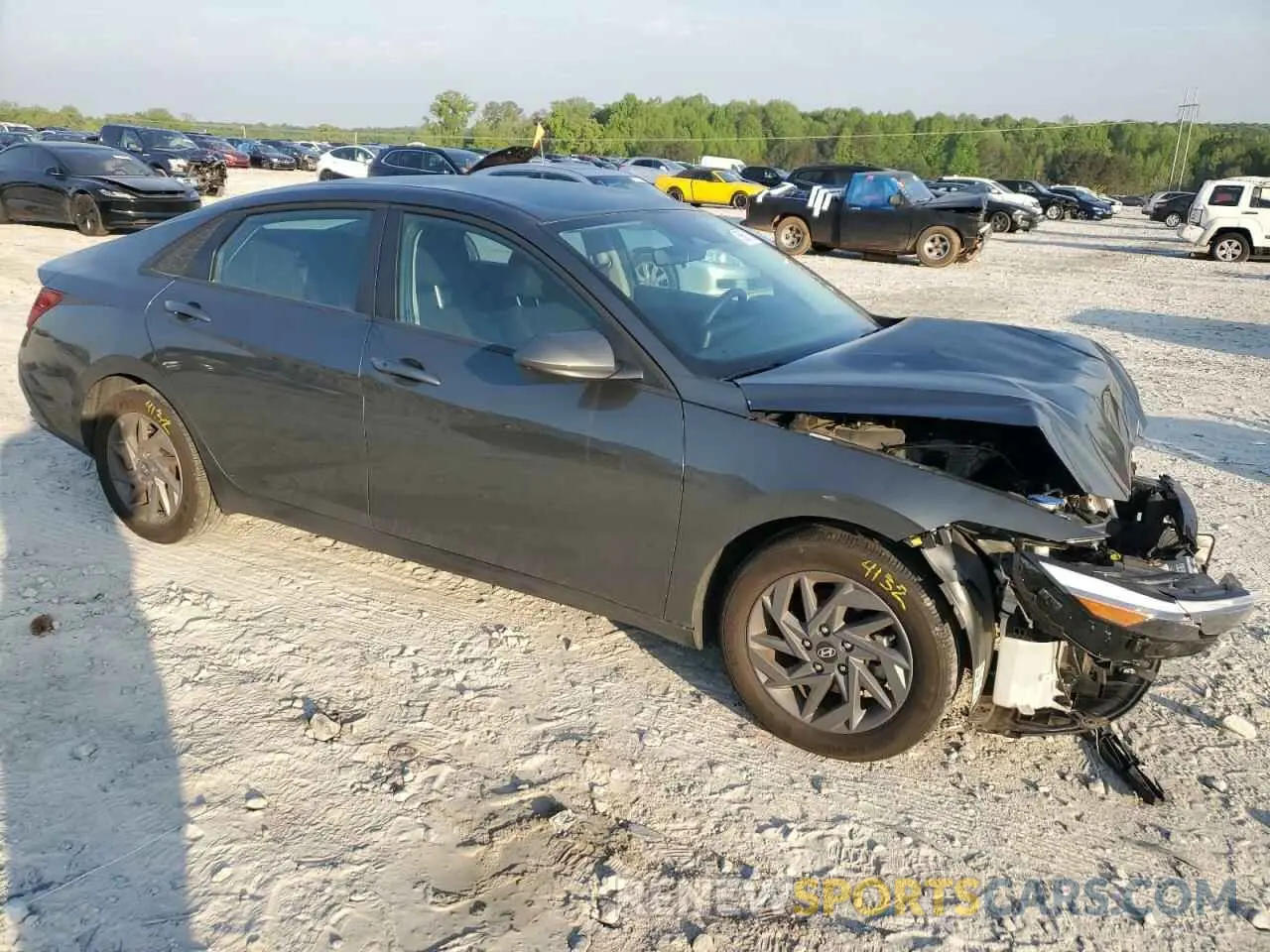 4 Photograph of a damaged car KMHLM4DG1RU686180 HYUNDAI ELANTRA 2024