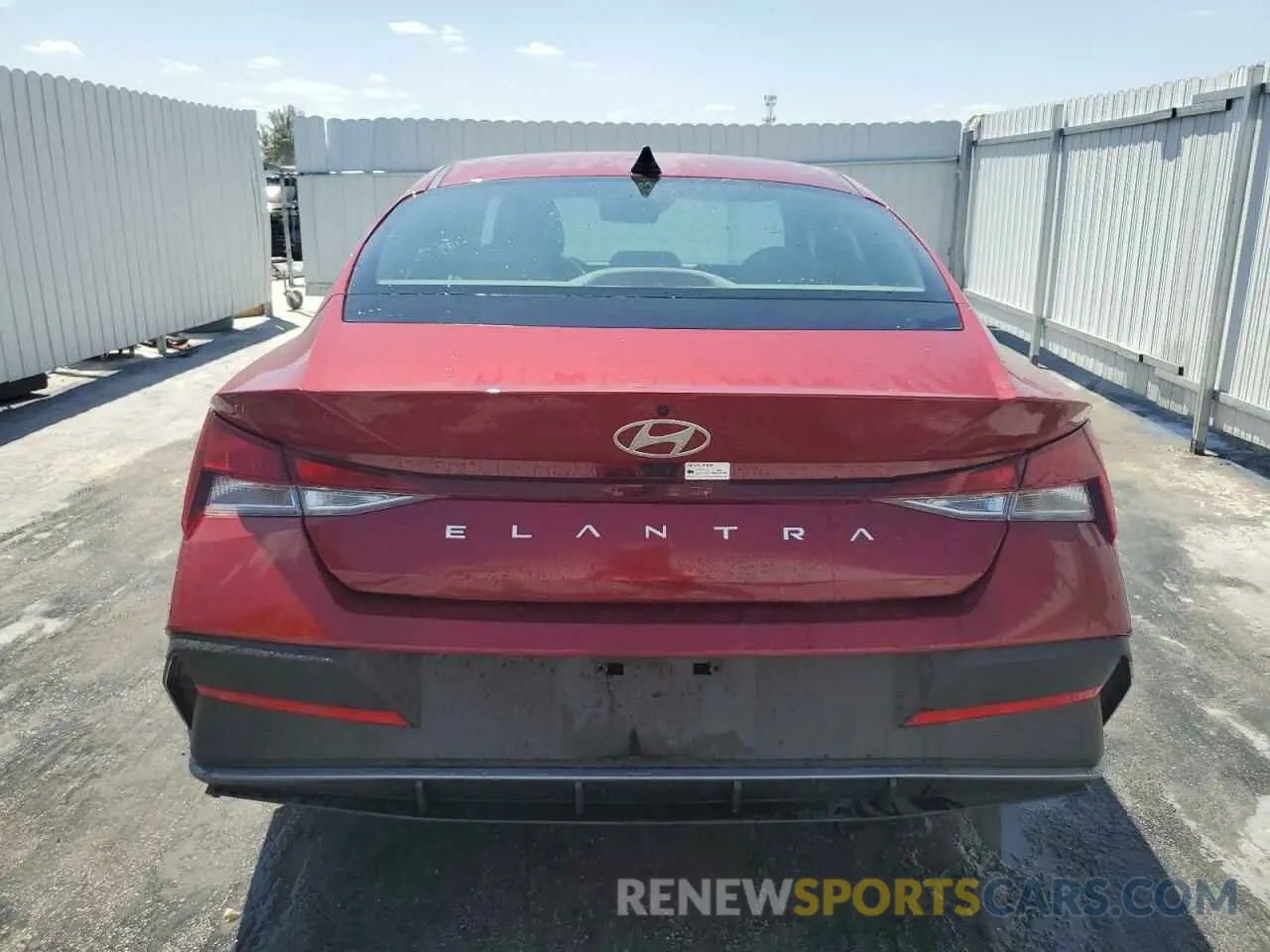 6 Photograph of a damaged car KMHLM4DG1RU691461 HYUNDAI ELANTRA 2024