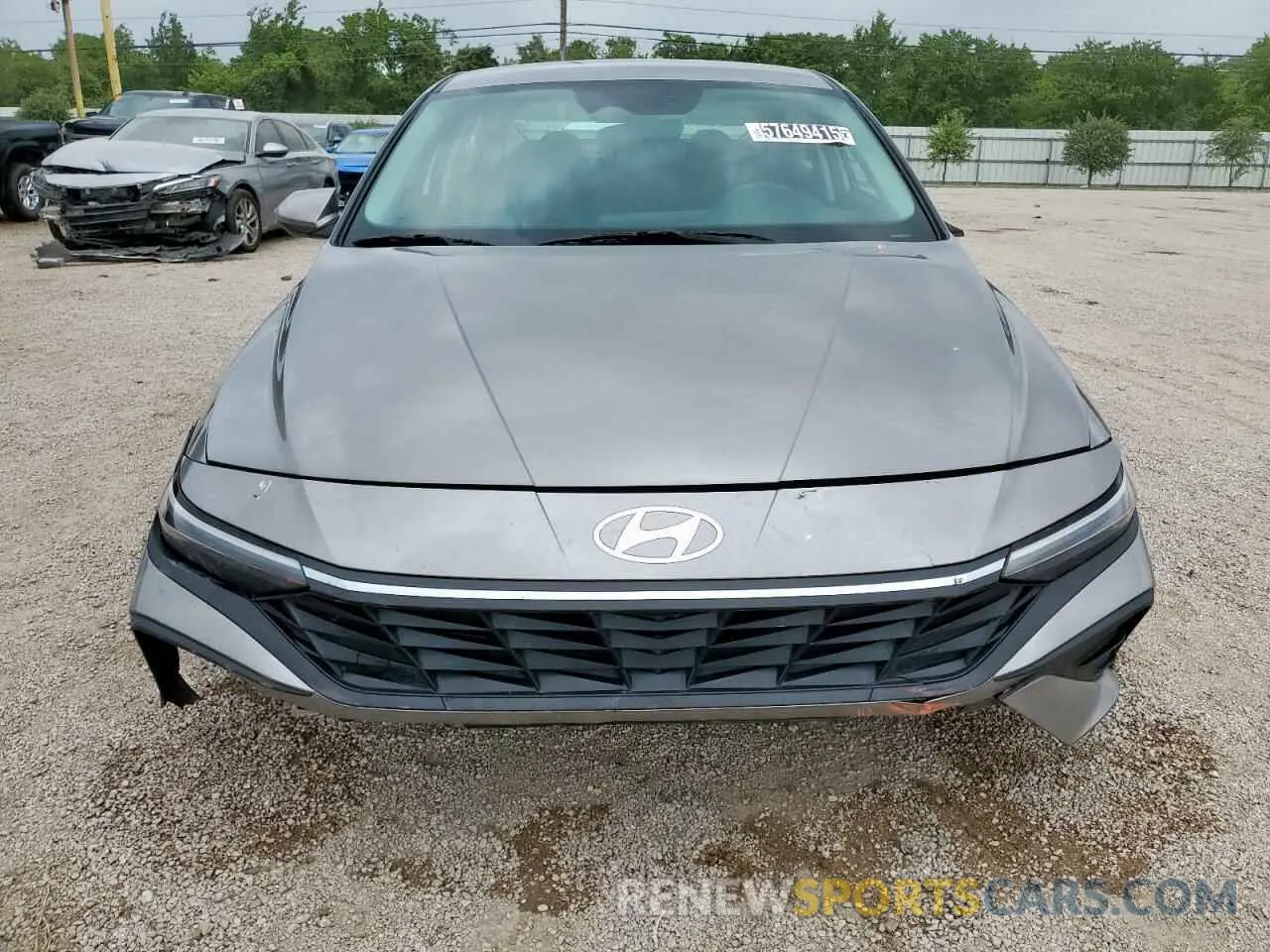 5 Photograph of a damaged car KMHLM4DG1RU691511 HYUNDAI ELANTRA 2024
