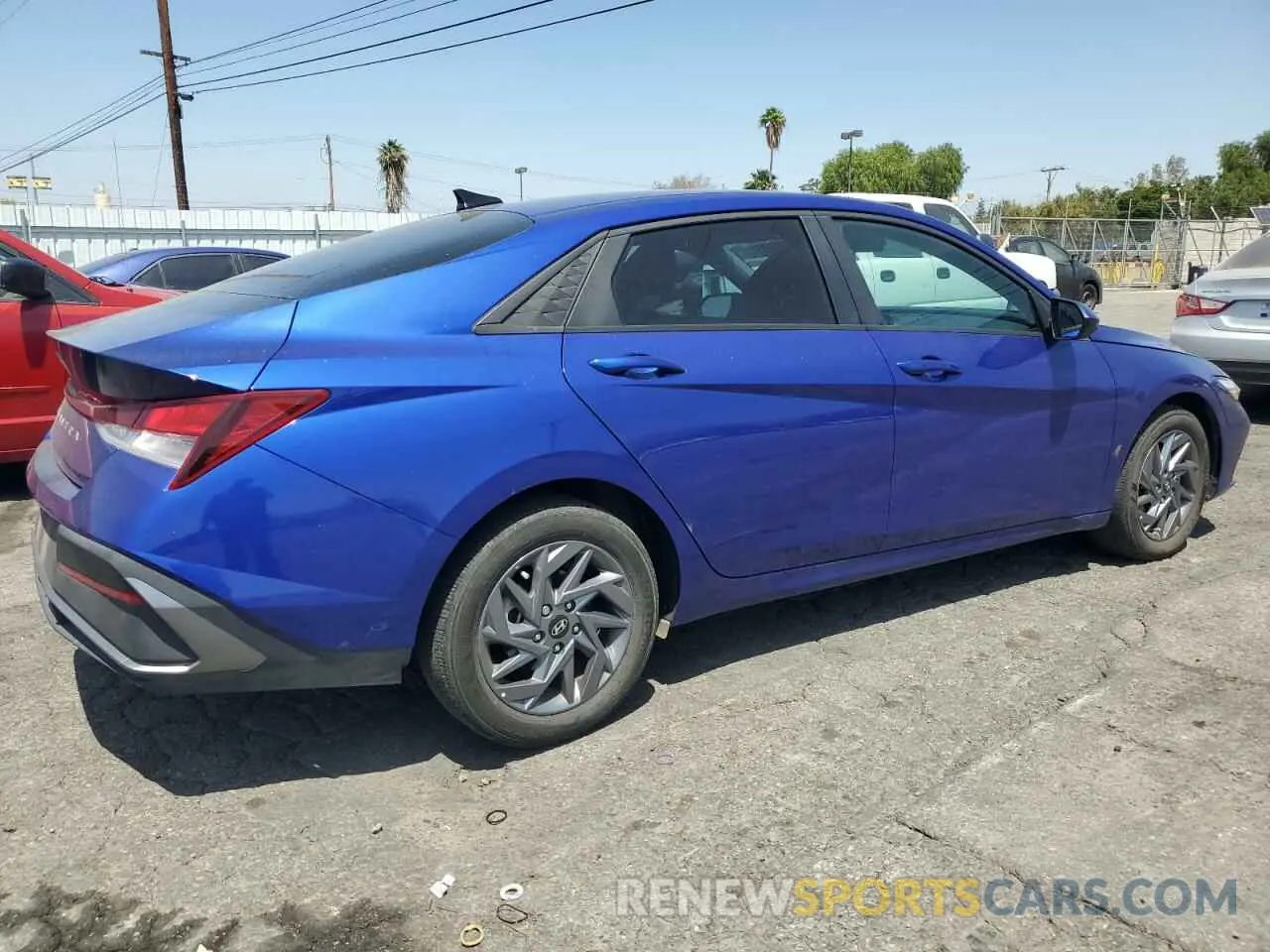 3 Photograph of a damaged car KMHLM4DG1RU697941 HYUNDAI ELANTRA 2024