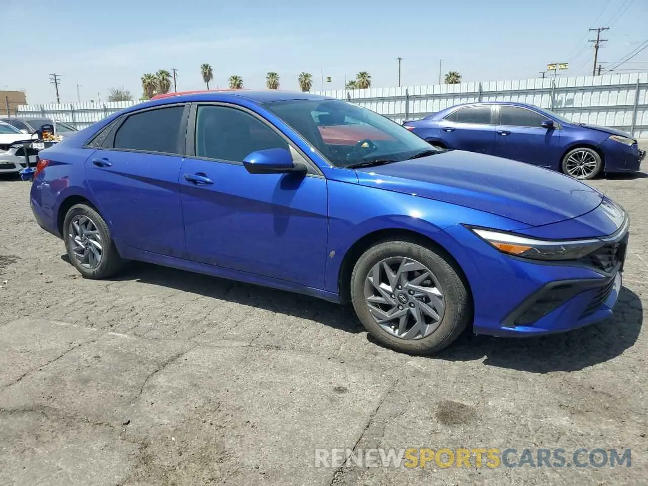 4 Photograph of a damaged car KMHLM4DG1RU697941 HYUNDAI ELANTRA 2024