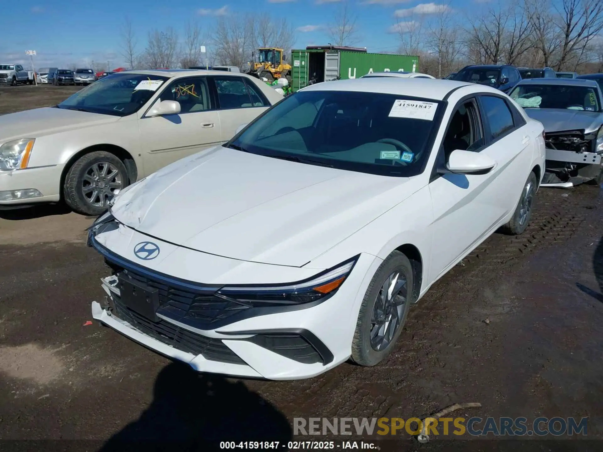 2 Photograph of a damaged car KMHLM4DG1RU729089 HYUNDAI ELANTRA 2024