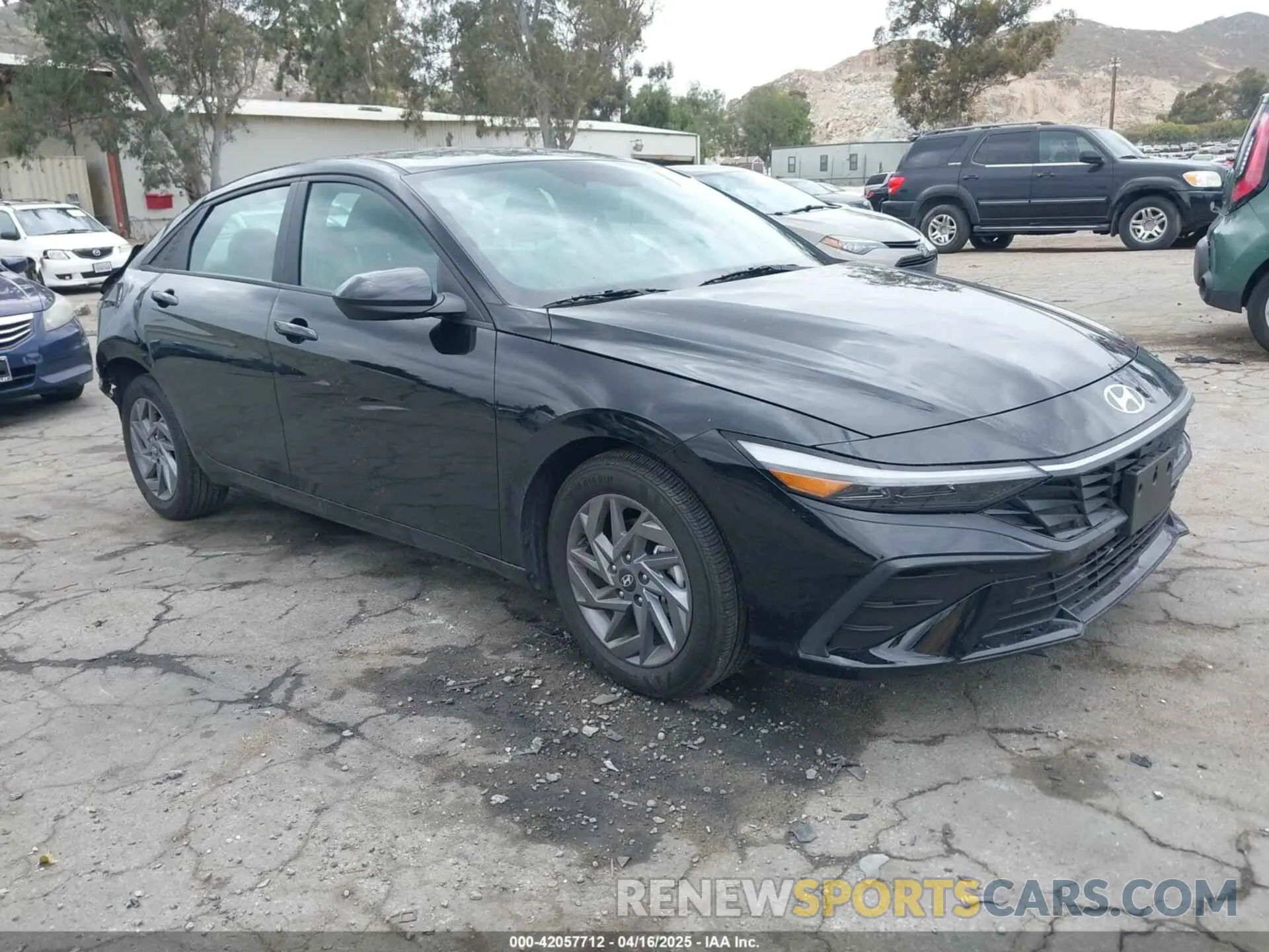 1 Photograph of a damaged car KMHLM4DG1RU730887 HYUNDAI ELANTRA 2024