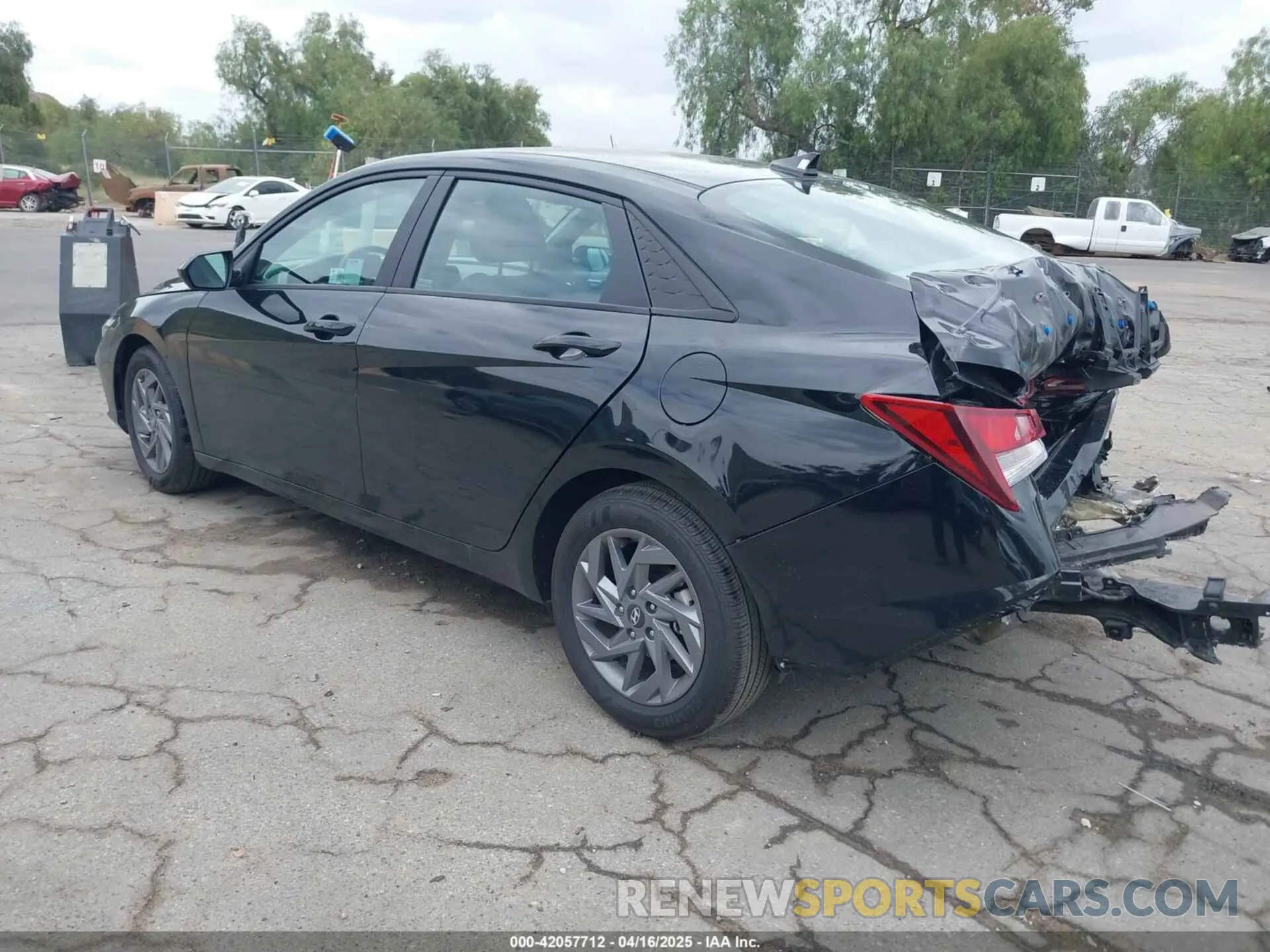 3 Photograph of a damaged car KMHLM4DG1RU730887 HYUNDAI ELANTRA 2024