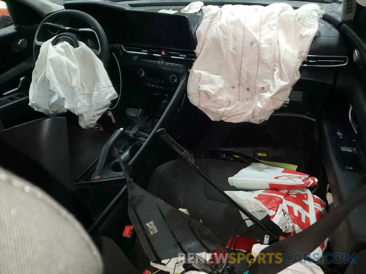 8 Photograph of a damaged car KMHLM4DG1RU736575 HYUNDAI ELANTRA 2024