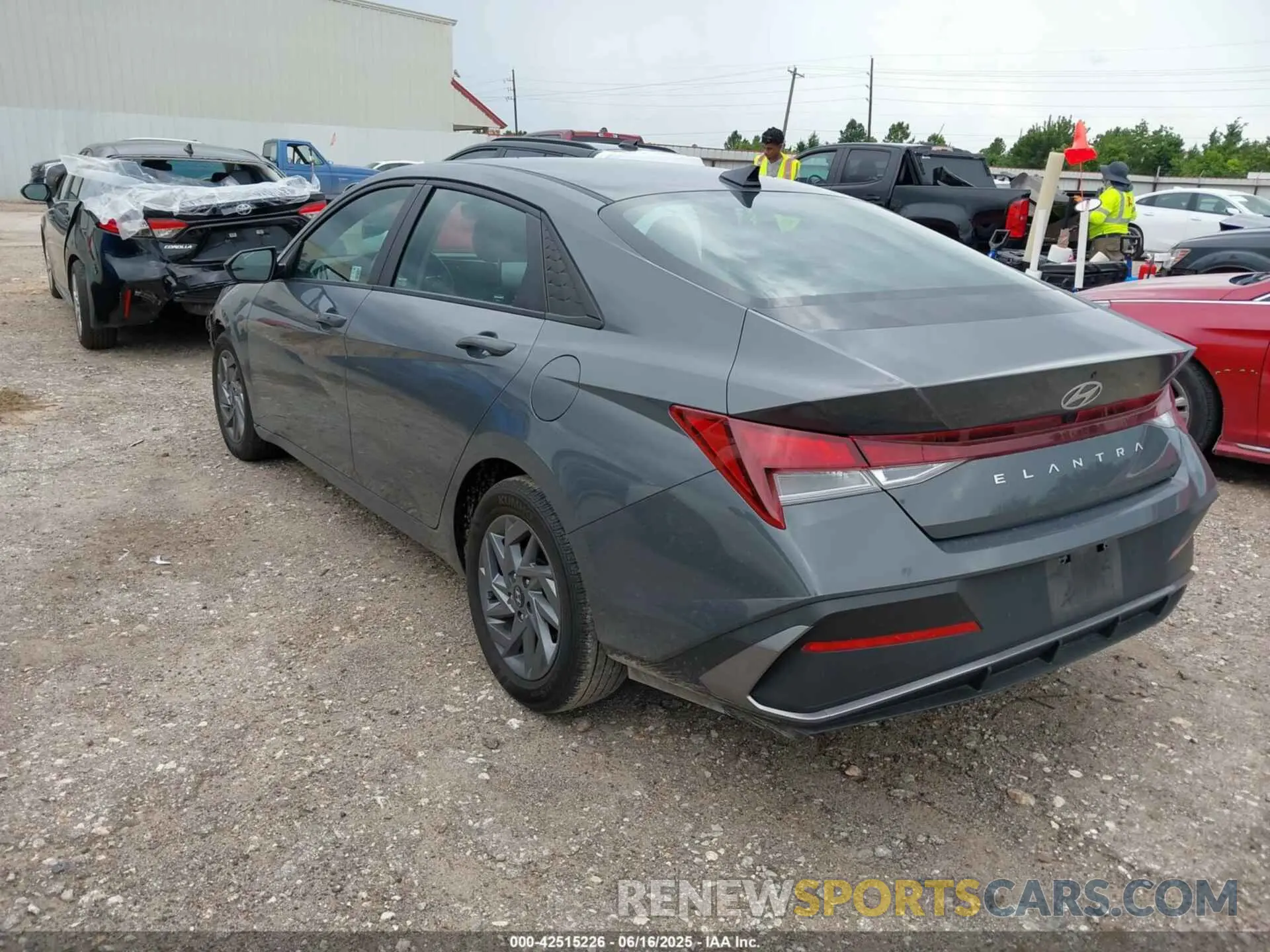 3 Photograph of a damaged car KMHLM4DG1RU756339 HYUNDAI ELANTRA 2024