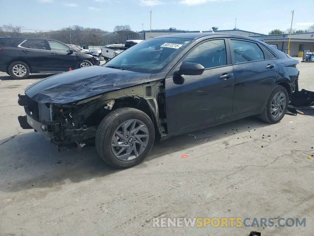 1 Photograph of a damaged car KMHLM4DG1RU829032 HYUNDAI ELANTRA 2024