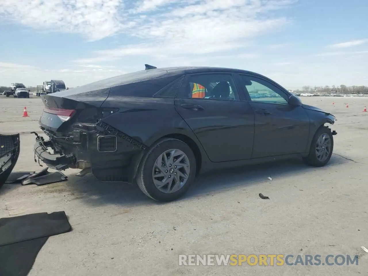 3 Photograph of a damaged car KMHLM4DG1RU829032 HYUNDAI ELANTRA 2024
