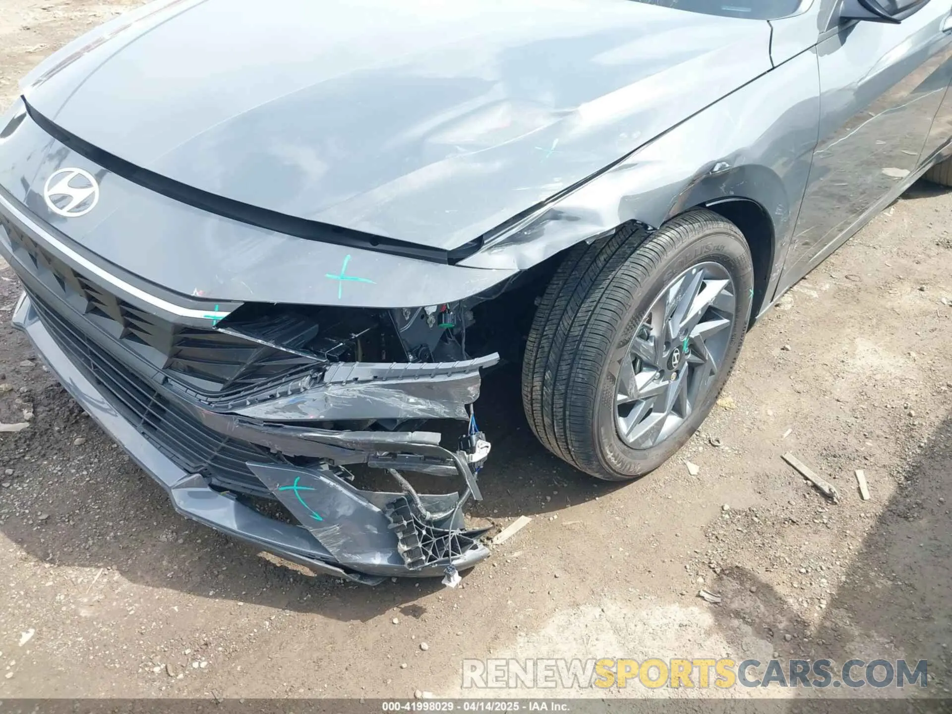 6 Photograph of a damaged car KMHLM4DG1RU836627 HYUNDAI ELANTRA 2024