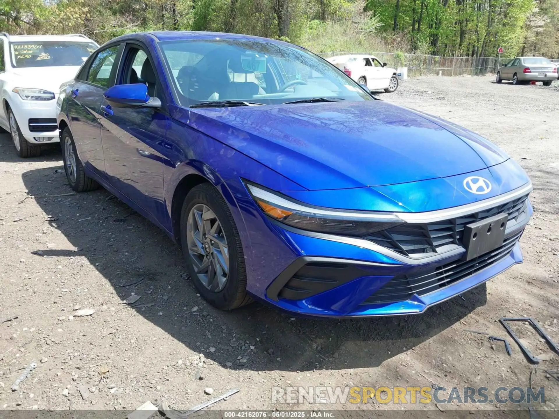 1 Photograph of a damaged car KMHLM4DG1RU848518 HYUNDAI ELANTRA 2024