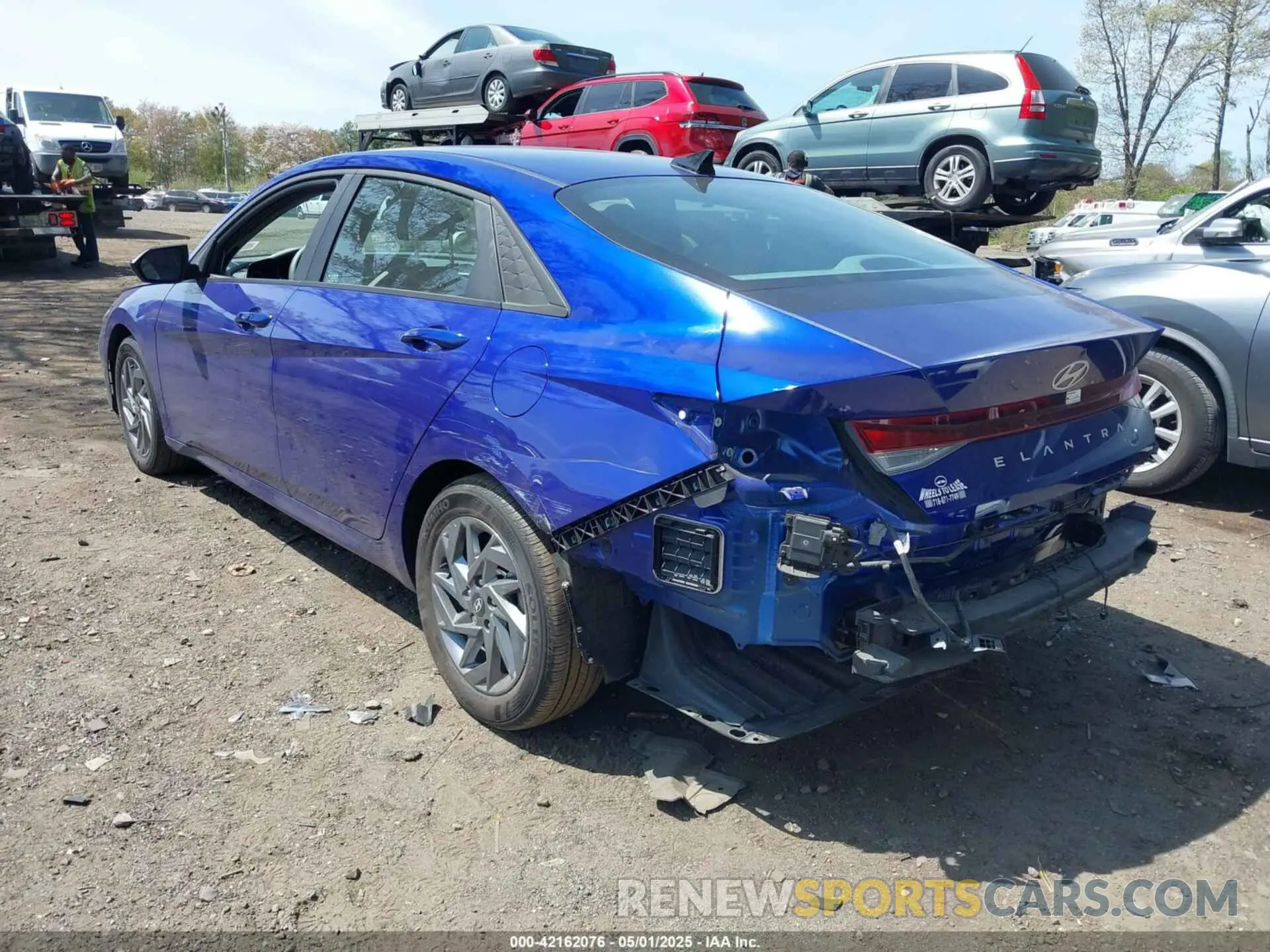 3 Photograph of a damaged car KMHLM4DG1RU848518 HYUNDAI ELANTRA 2024
