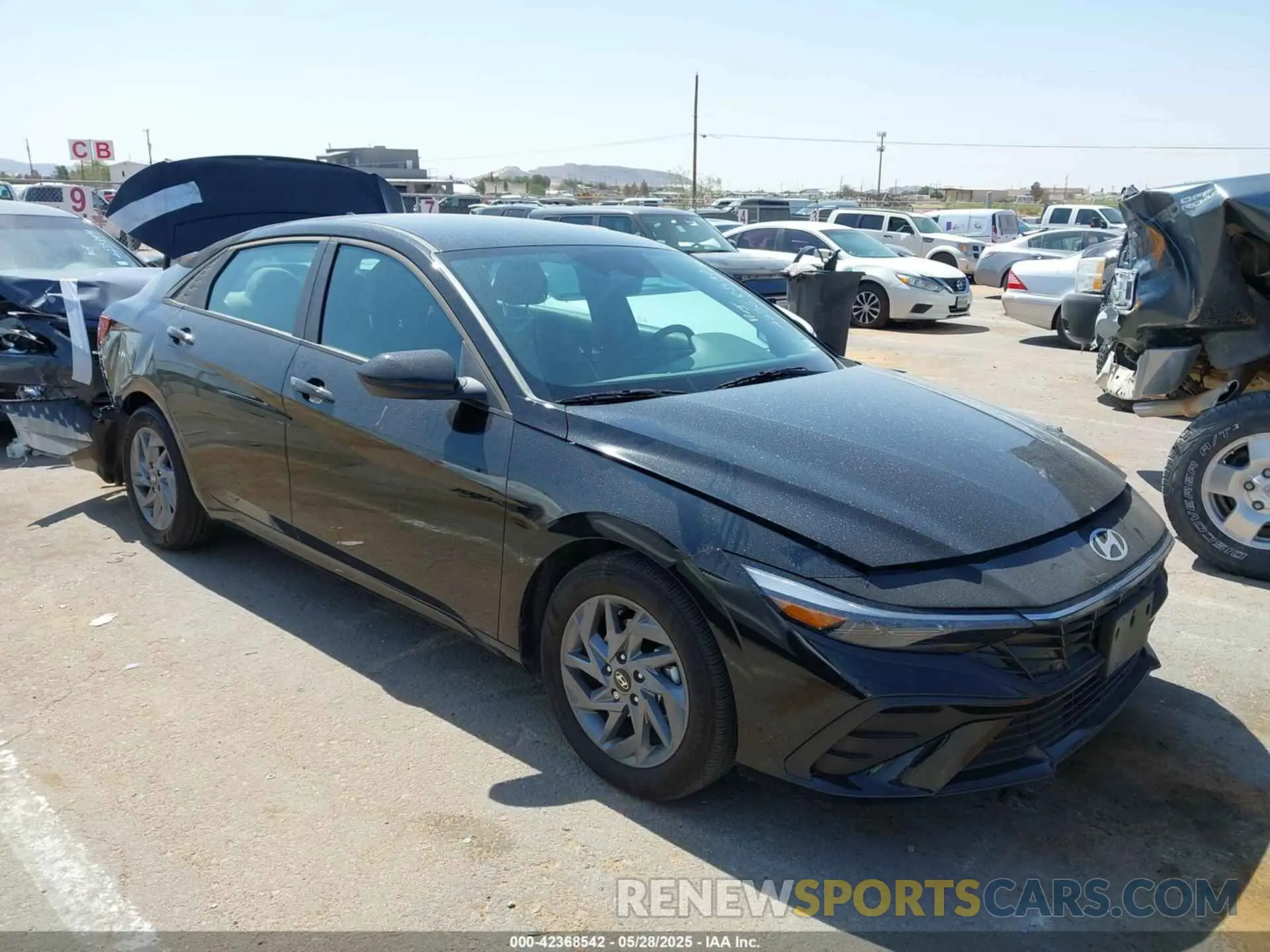 1 Photograph of a damaged car KMHLM4DG1RU852326 HYUNDAI ELANTRA 2024