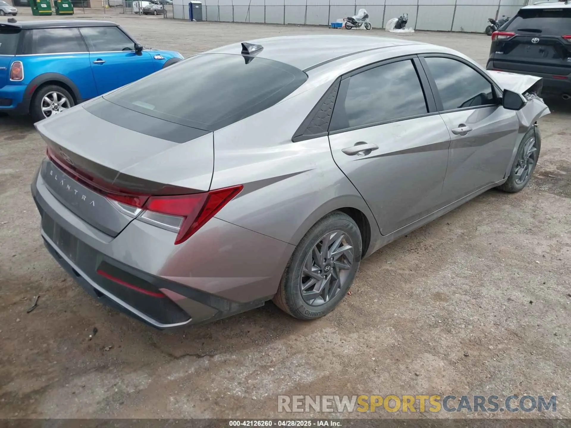 4 Photograph of a damaged car KMHLM4DG2RU642396 HYUNDAI ELANTRA 2024