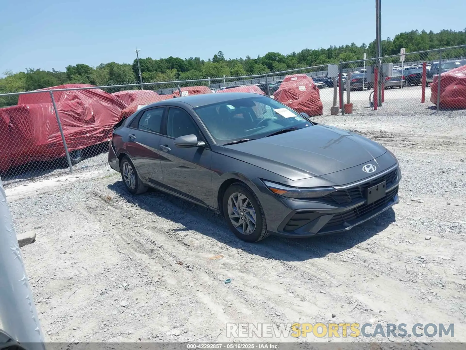 1 Photograph of a damaged car KMHLM4DG2RU655715 HYUNDAI ELANTRA 2024