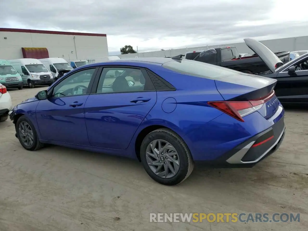 2 Photograph of a damaged car KMHLM4DG2RU668660 HYUNDAI ELANTRA 2024