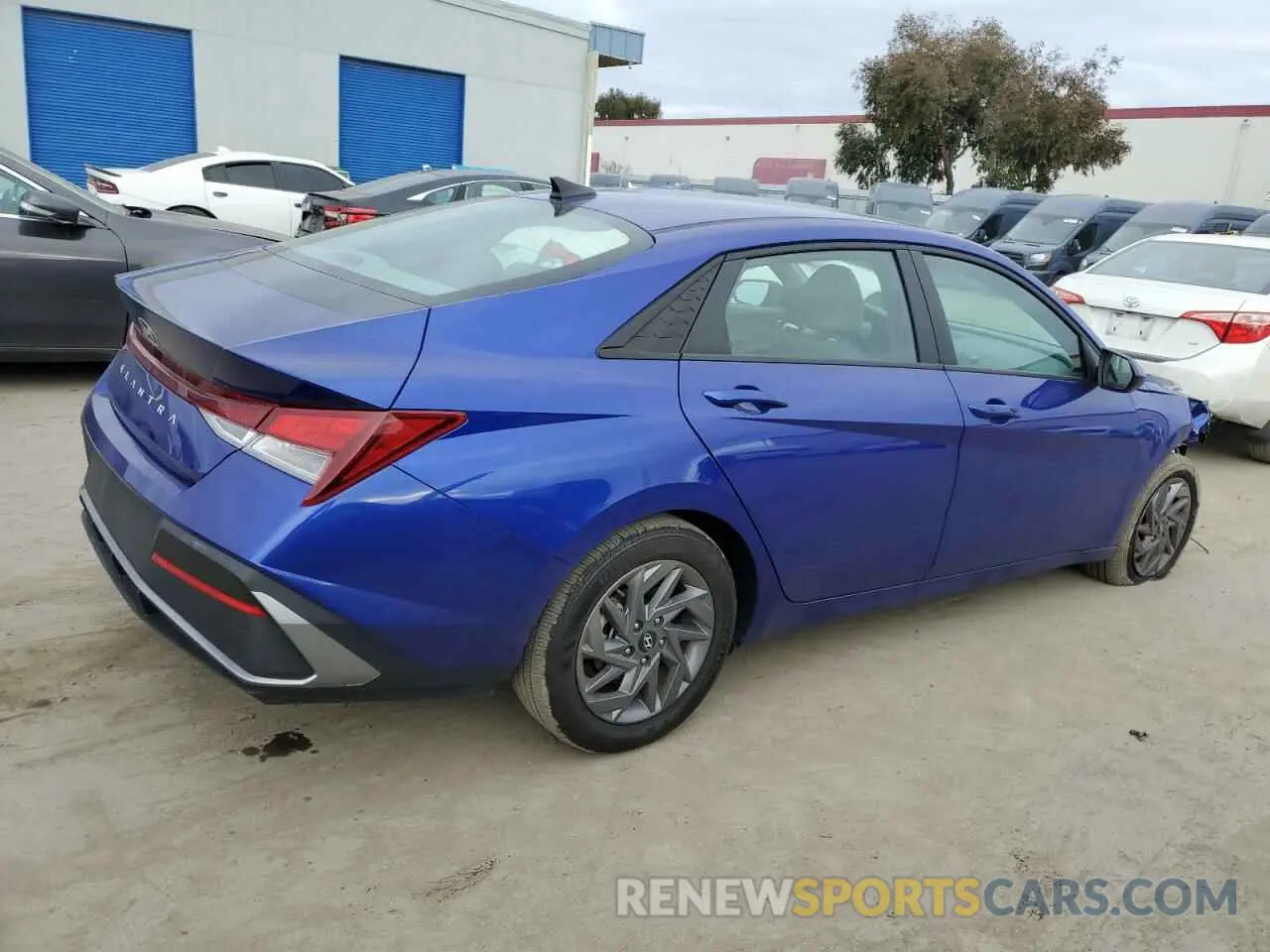 3 Photograph of a damaged car KMHLM4DG2RU668660 HYUNDAI ELANTRA 2024