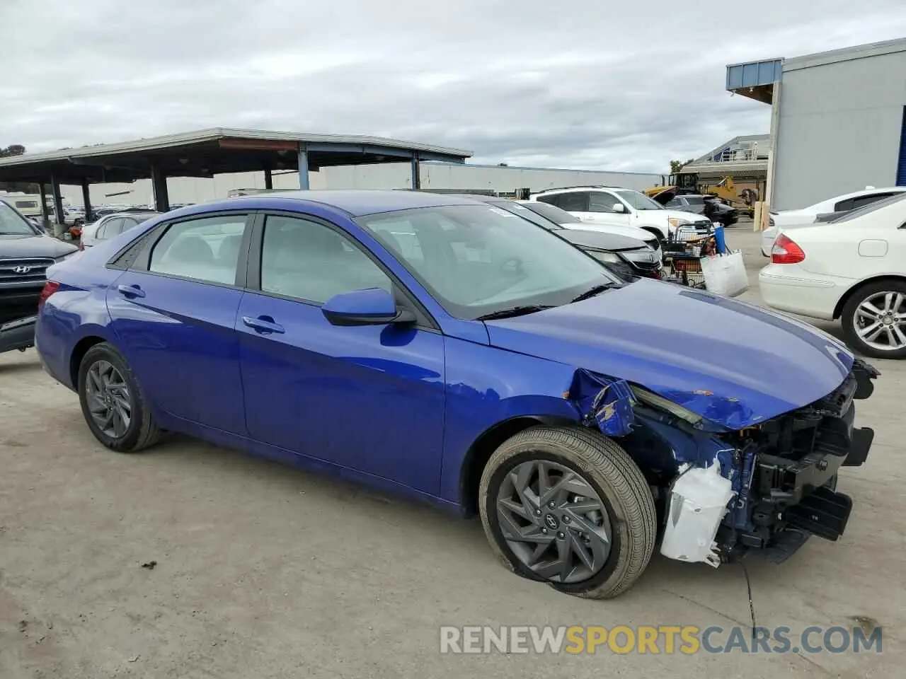 4 Photograph of a damaged car KMHLM4DG2RU668660 HYUNDAI ELANTRA 2024
