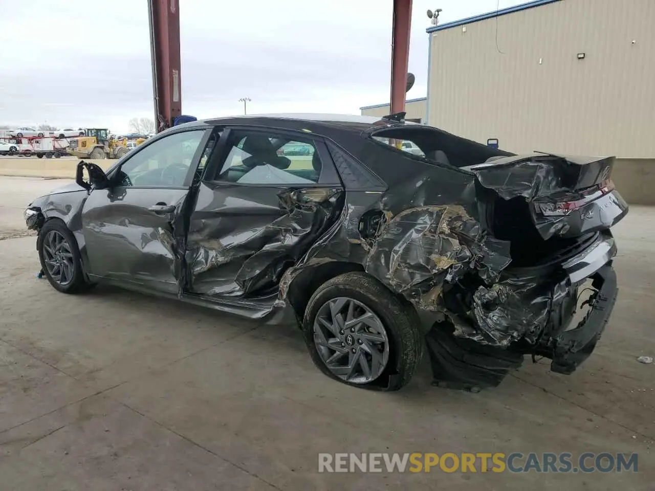 2 Photograph of a damaged car KMHLM4DG2RU681747 HYUNDAI ELANTRA 2024