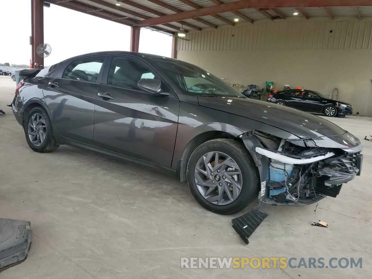 4 Photograph of a damaged car KMHLM4DG2RU681747 HYUNDAI ELANTRA 2024