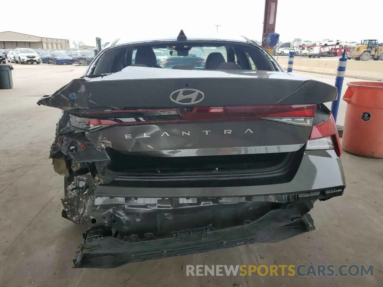 6 Photograph of a damaged car KMHLM4DG2RU681747 HYUNDAI ELANTRA 2024