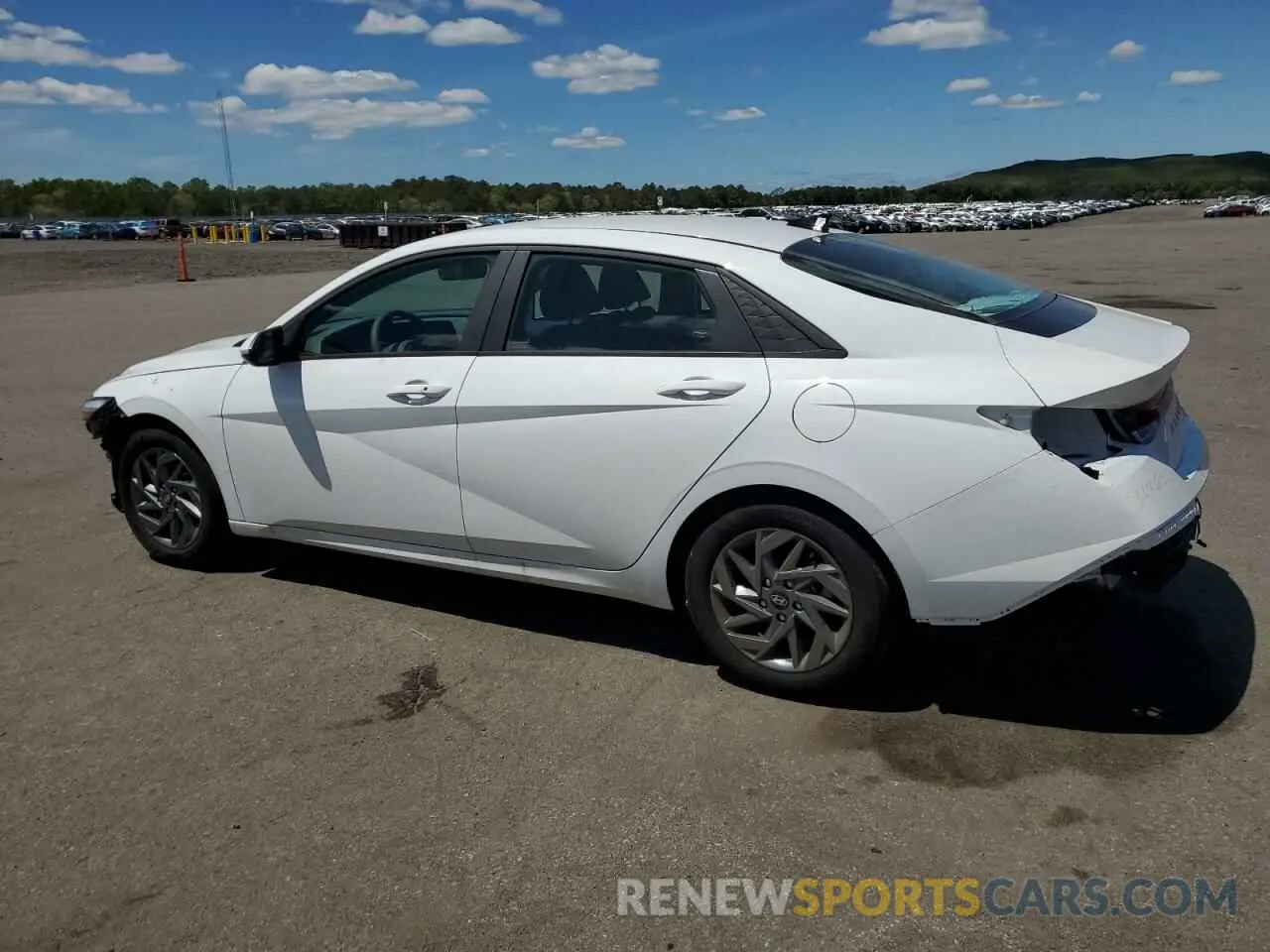 2 Photograph of a damaged car KMHLM4DG2RU696202 HYUNDAI ELANTRA 2024