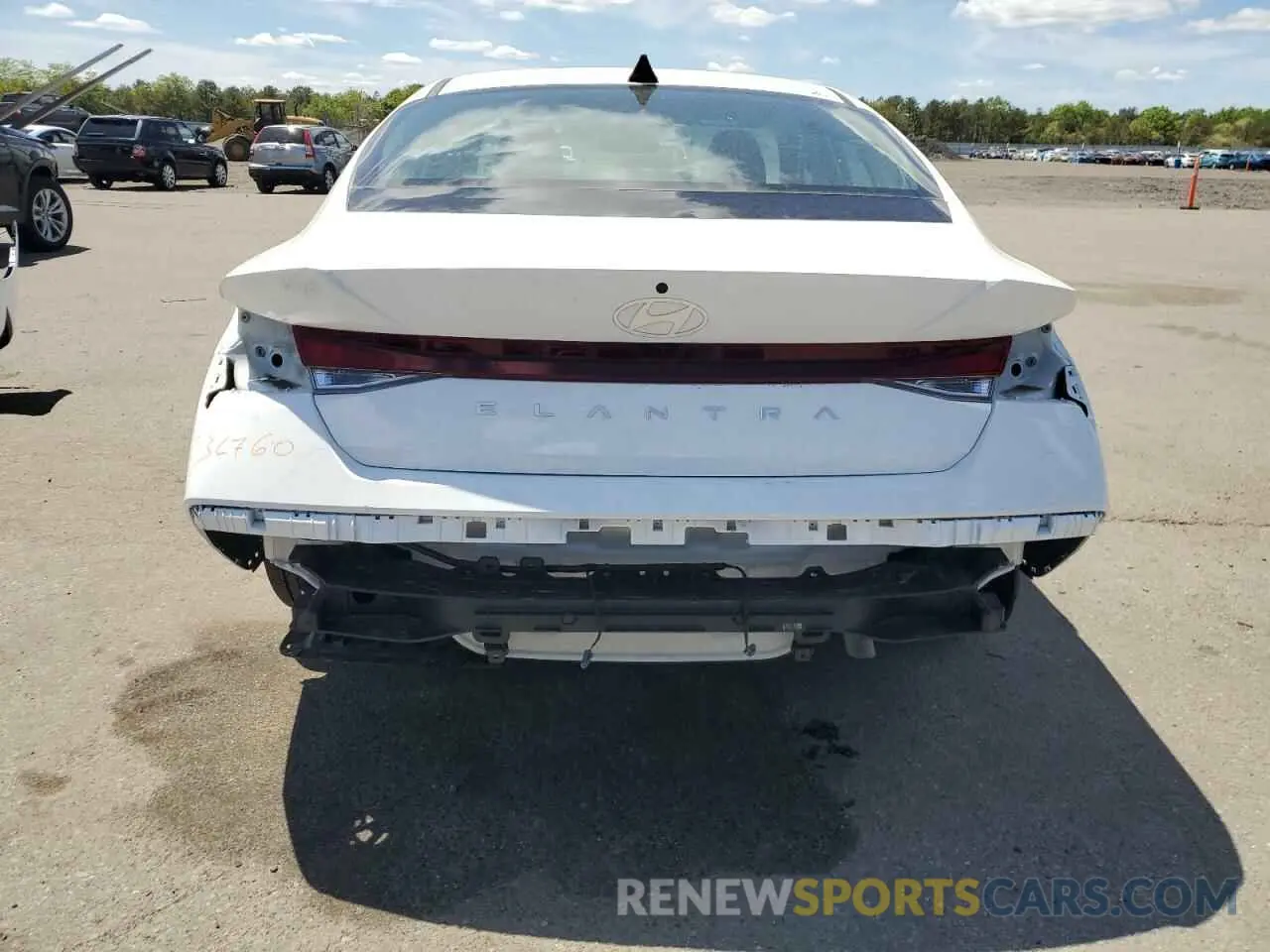 6 Photograph of a damaged car KMHLM4DG2RU696202 HYUNDAI ELANTRA 2024