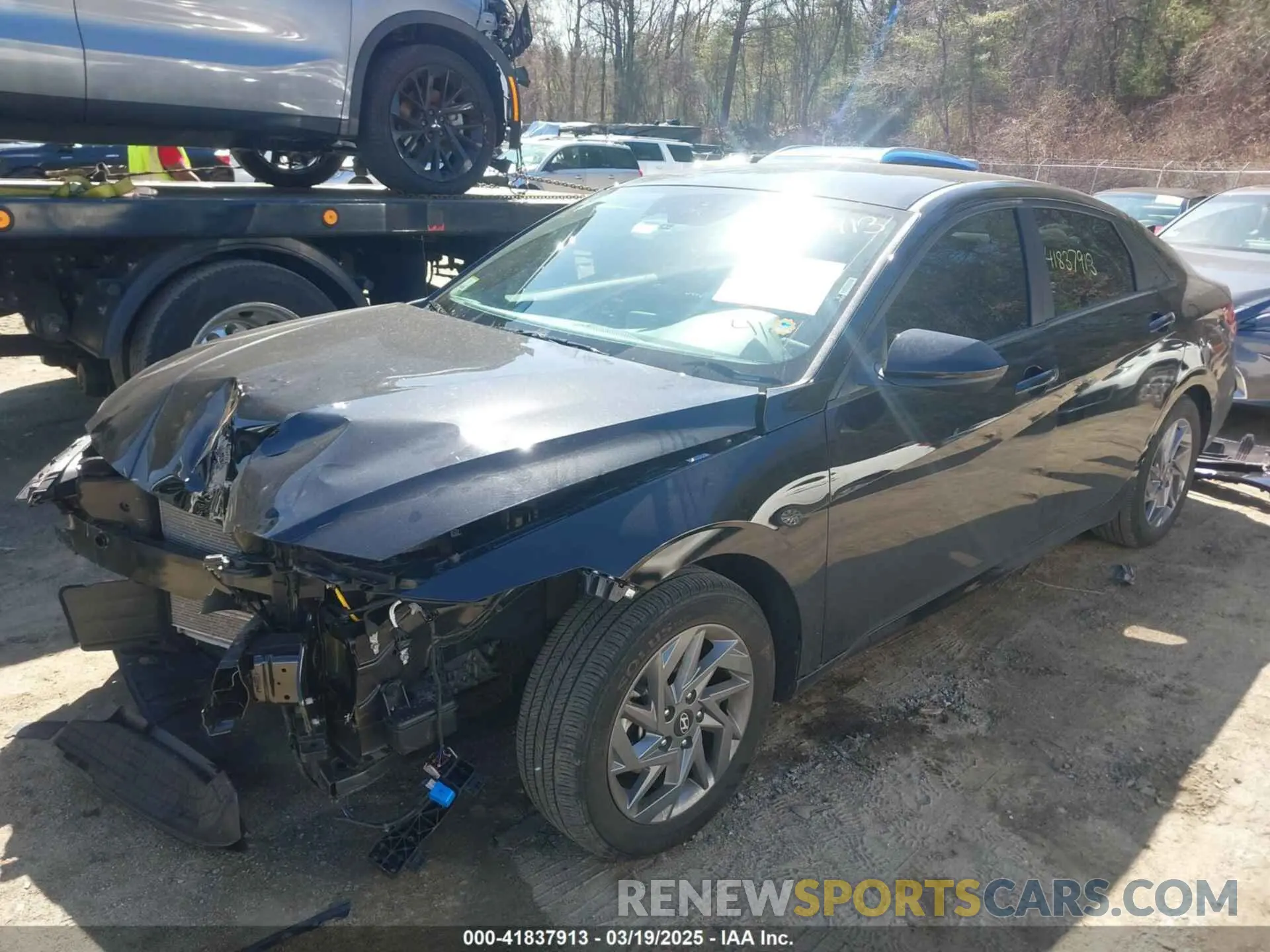2 Photograph of a damaged car KMHLM4DG2RU725939 HYUNDAI ELANTRA 2024