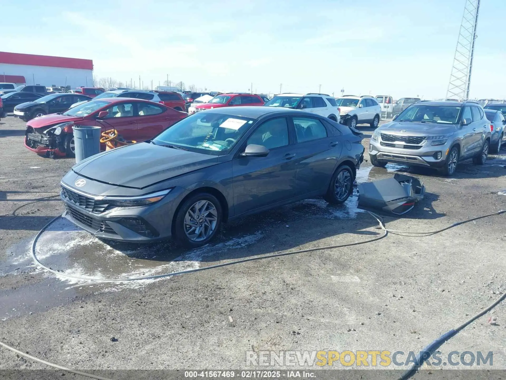 2 Photograph of a damaged car KMHLM4DG2RU735841 HYUNDAI ELANTRA 2024