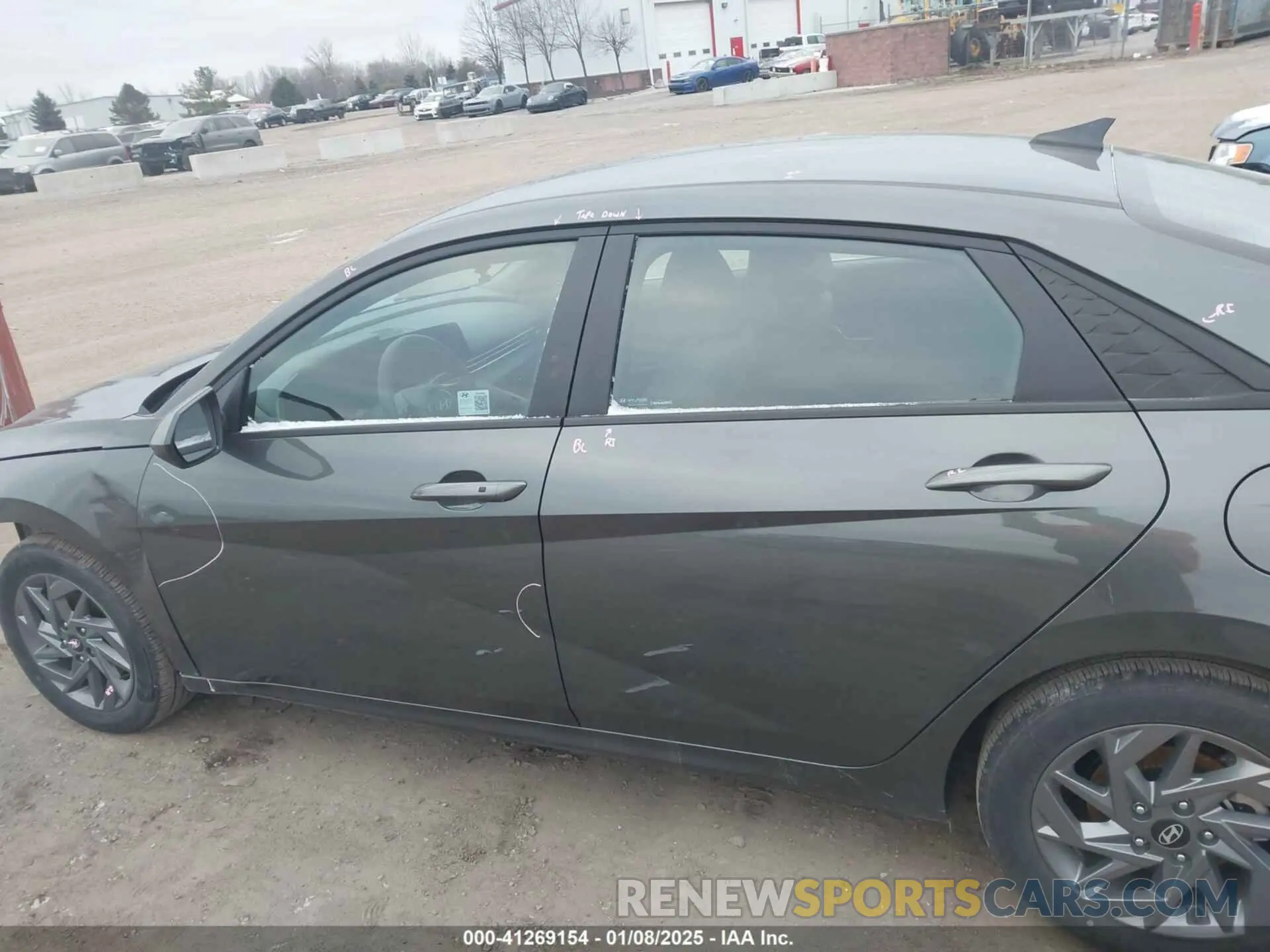 14 Photograph of a damaged car KMHLM4DG2RU745317 HYUNDAI ELANTRA 2024