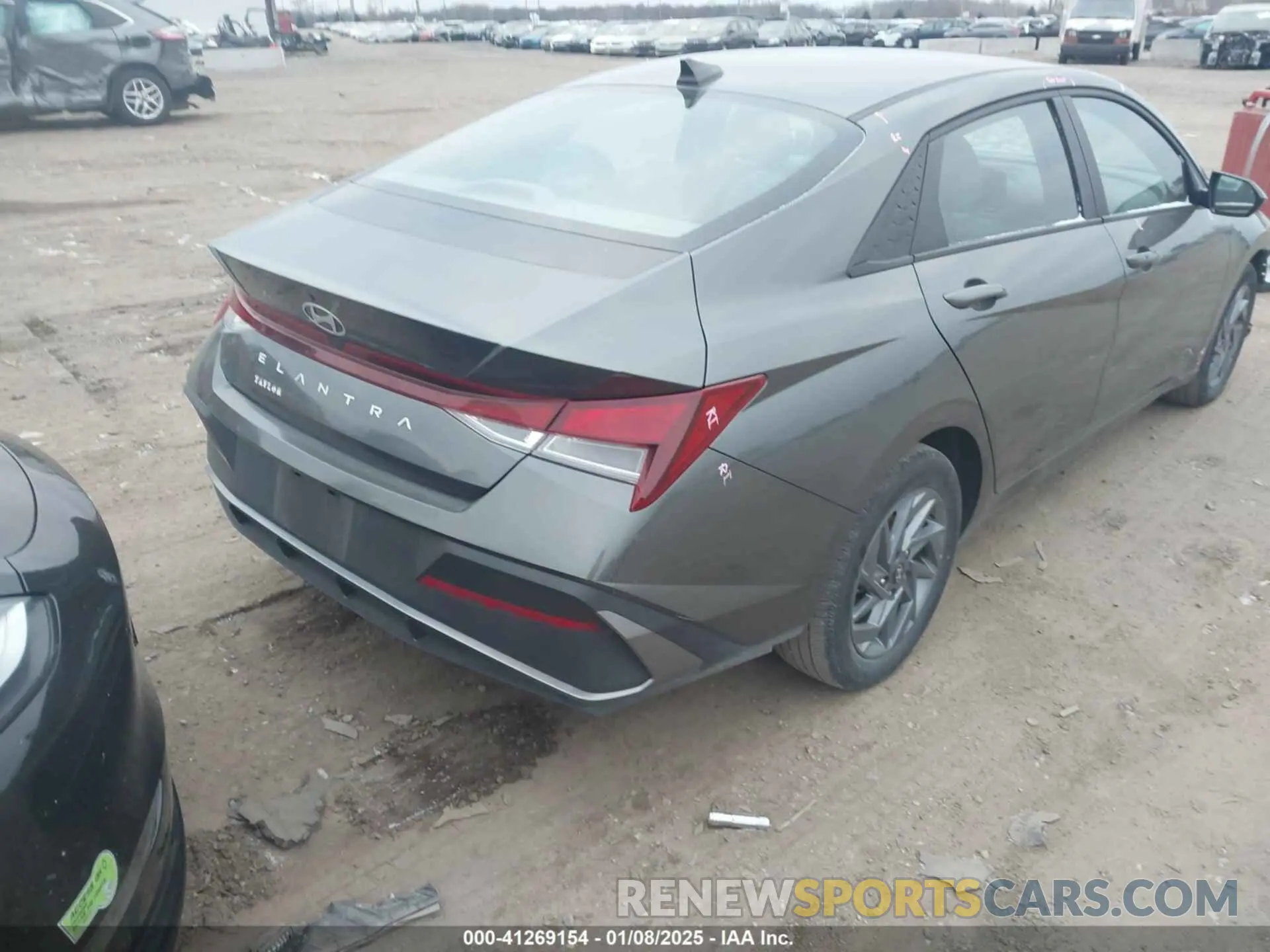 4 Photograph of a damaged car KMHLM4DG2RU745317 HYUNDAI ELANTRA 2024