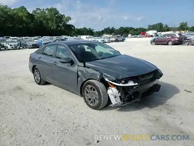 10 Photograph of a damaged car KMHLM4DG2RU747701 HYUNDAI ELANTRA 2024