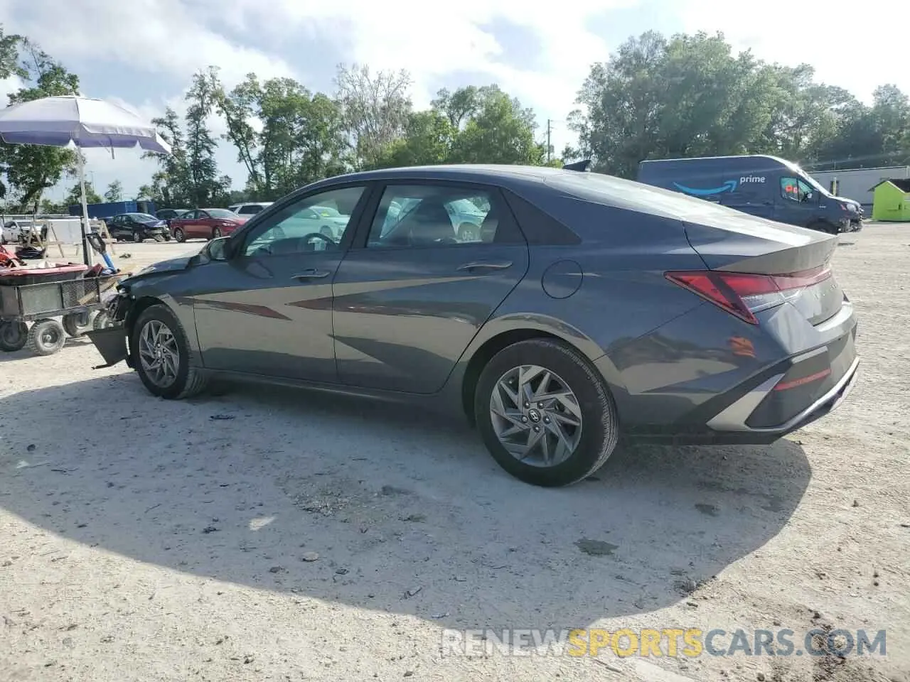 2 Photograph of a damaged car KMHLM4DG2RU747701 HYUNDAI ELANTRA 2024