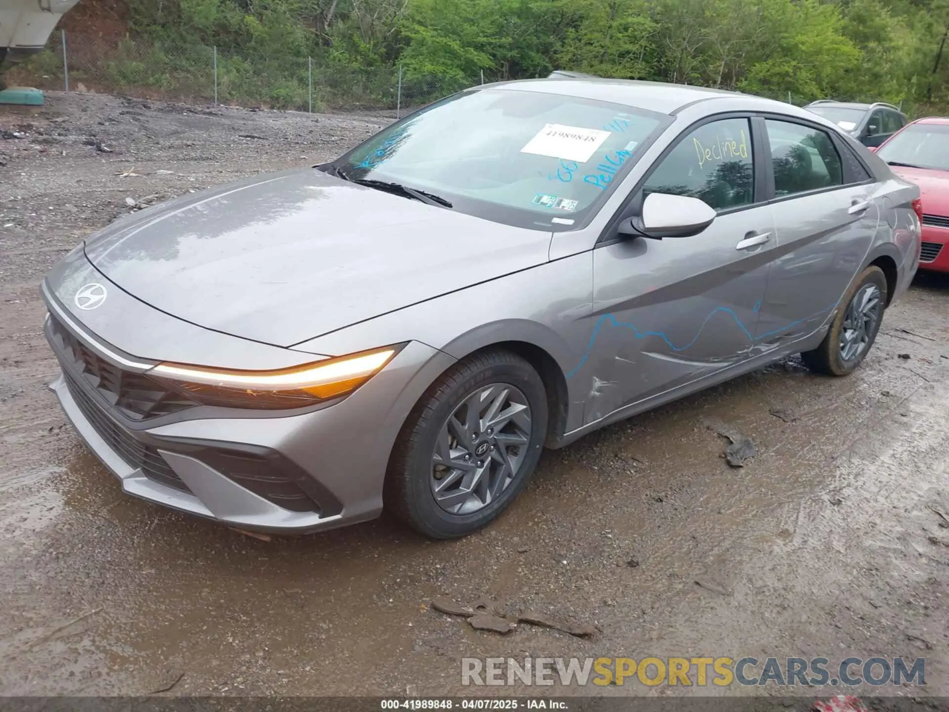 2 Photograph of a damaged car KMHLM4DG2RU748606 HYUNDAI ELANTRA 2024
