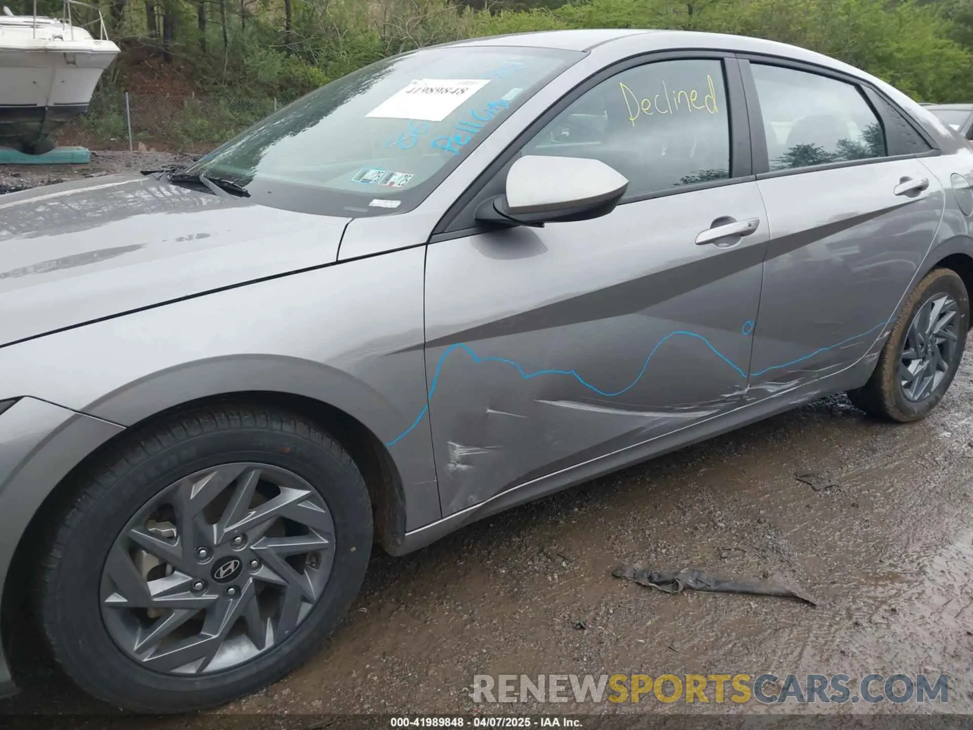 6 Photograph of a damaged car KMHLM4DG2RU748606 HYUNDAI ELANTRA 2024
