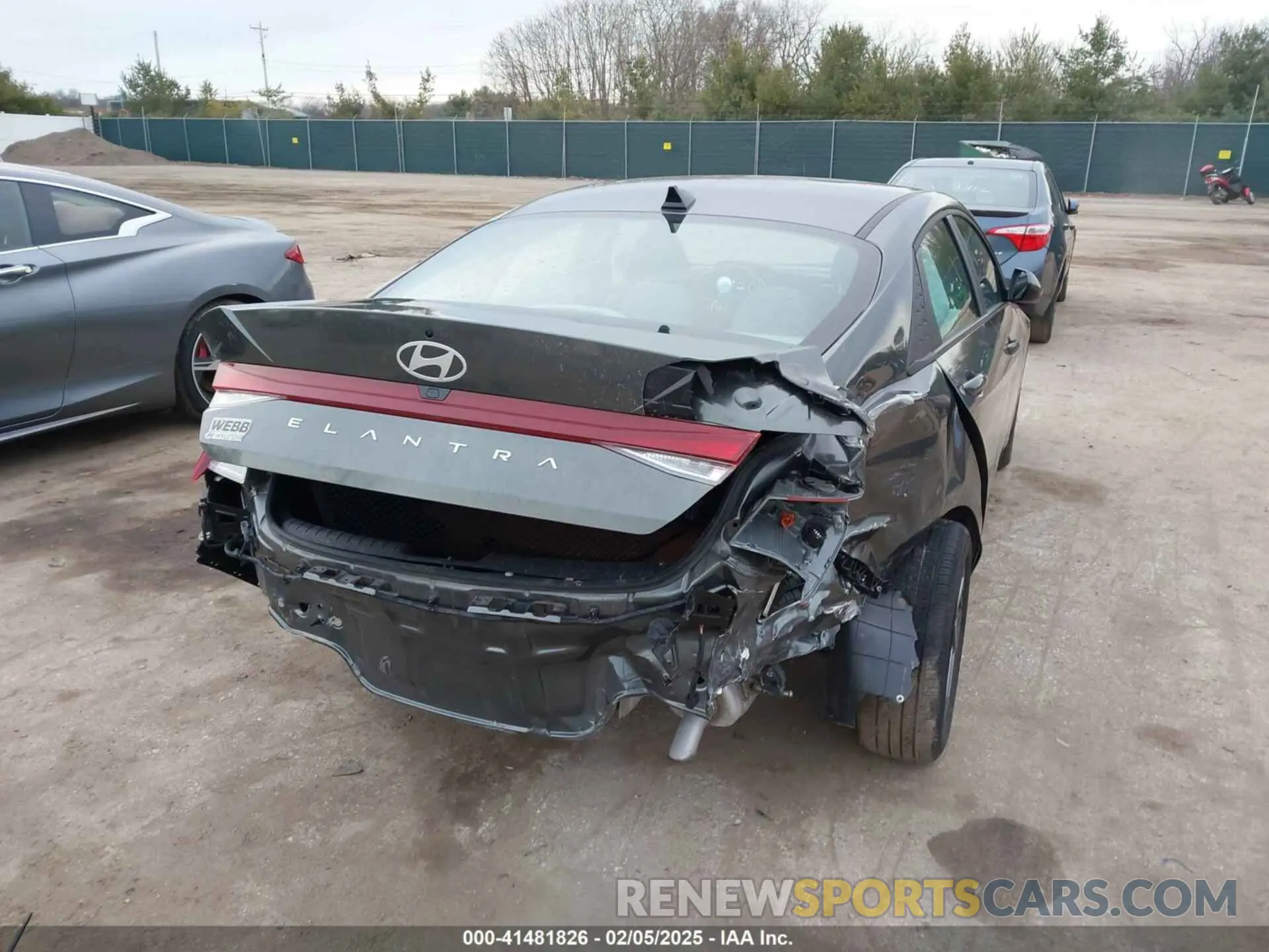 4 Photograph of a damaged car KMHLM4DG2RU757919 HYUNDAI ELANTRA 2024