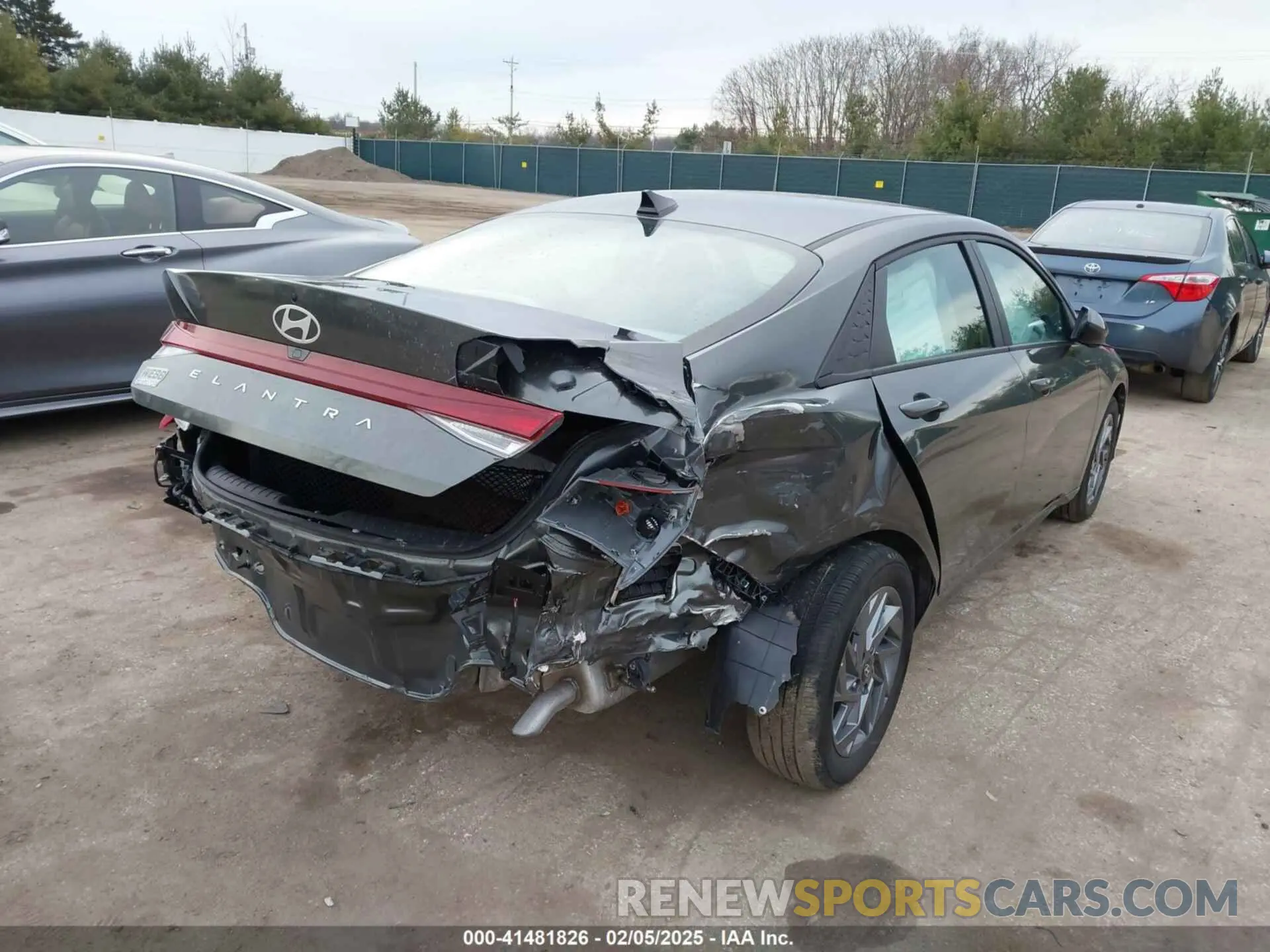 6 Photograph of a damaged car KMHLM4DG2RU757919 HYUNDAI ELANTRA 2024