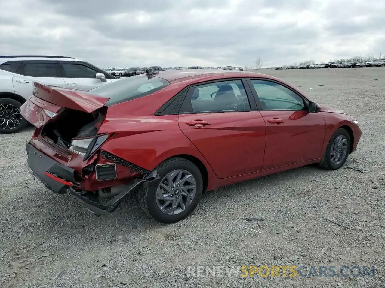 3 Photograph of a damaged car KMHLM4DG2RU759461 HYUNDAI ELANTRA 2024