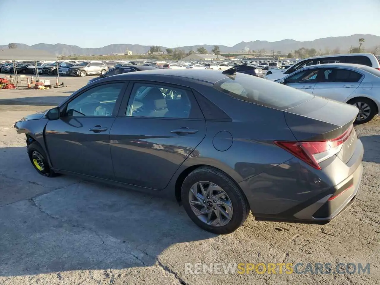 2 Photograph of a damaged car KMHLM4DG2RU763168 HYUNDAI ELANTRA 2024