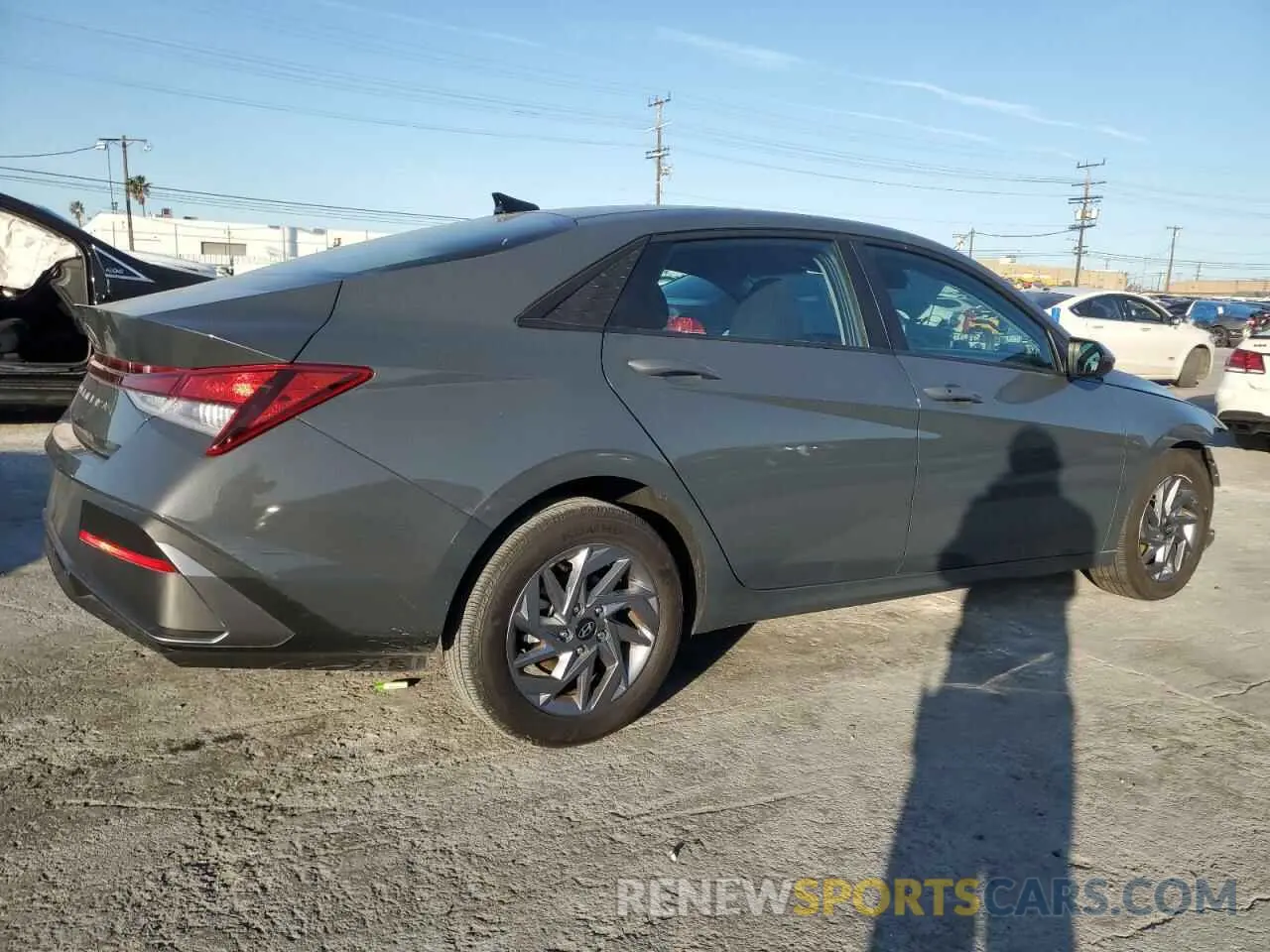 3 Photograph of a damaged car KMHLM4DG2RU763168 HYUNDAI ELANTRA 2024