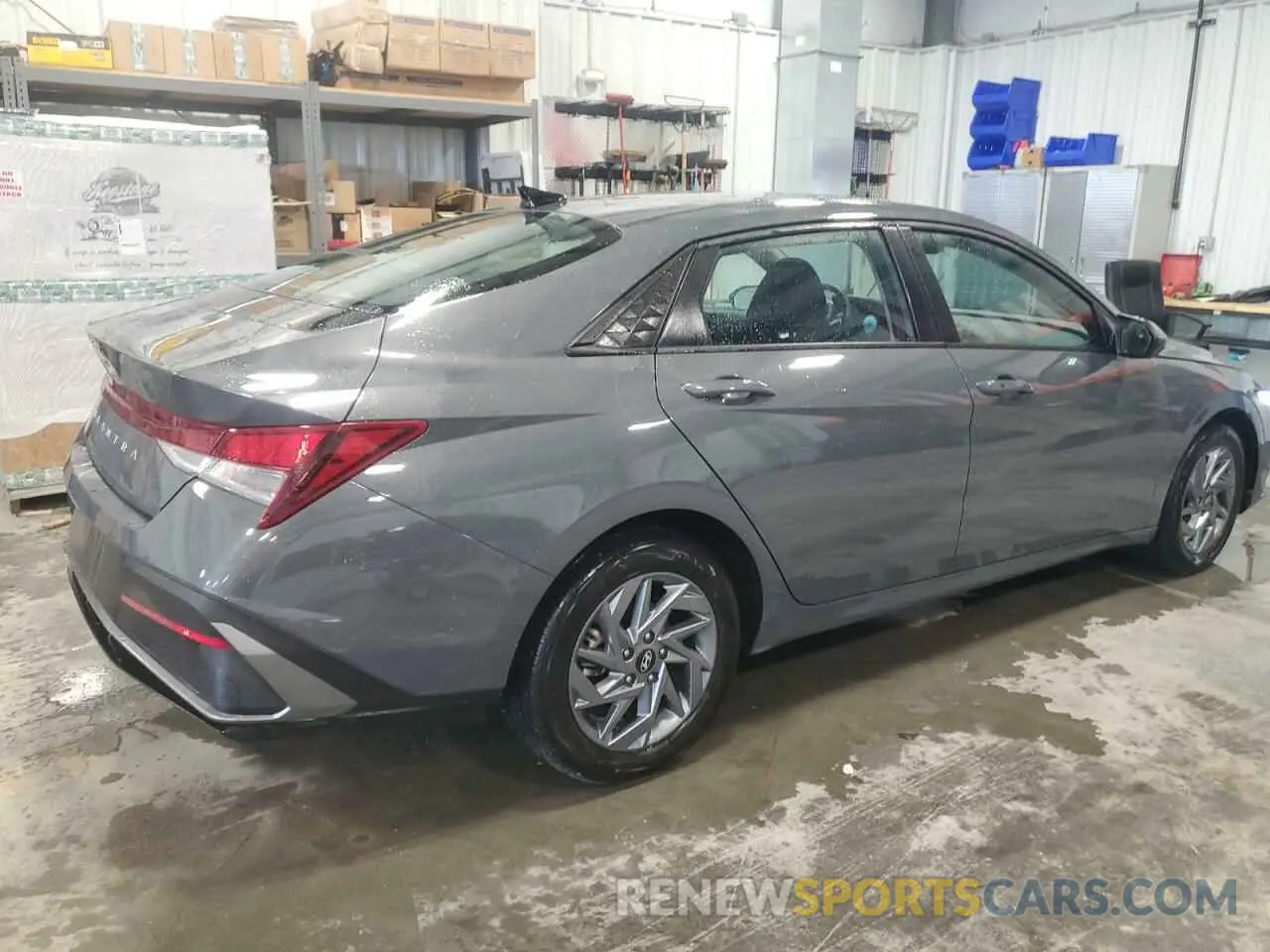 3 Photograph of a damaged car KMHLM4DG2RU776860 HYUNDAI ELANTRA 2024