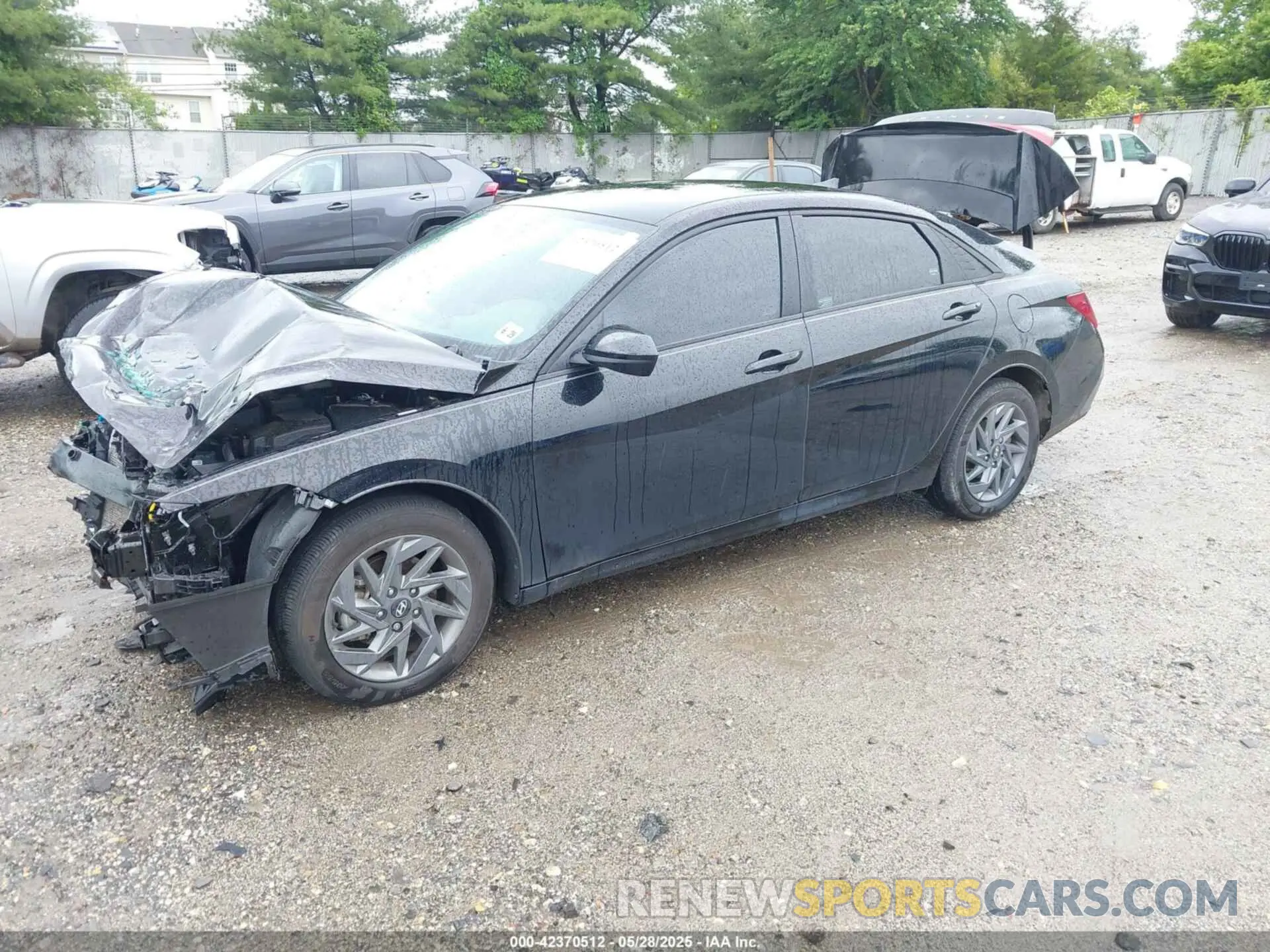 2 Photograph of a damaged car KMHLM4DG2RU783193 HYUNDAI ELANTRA 2024