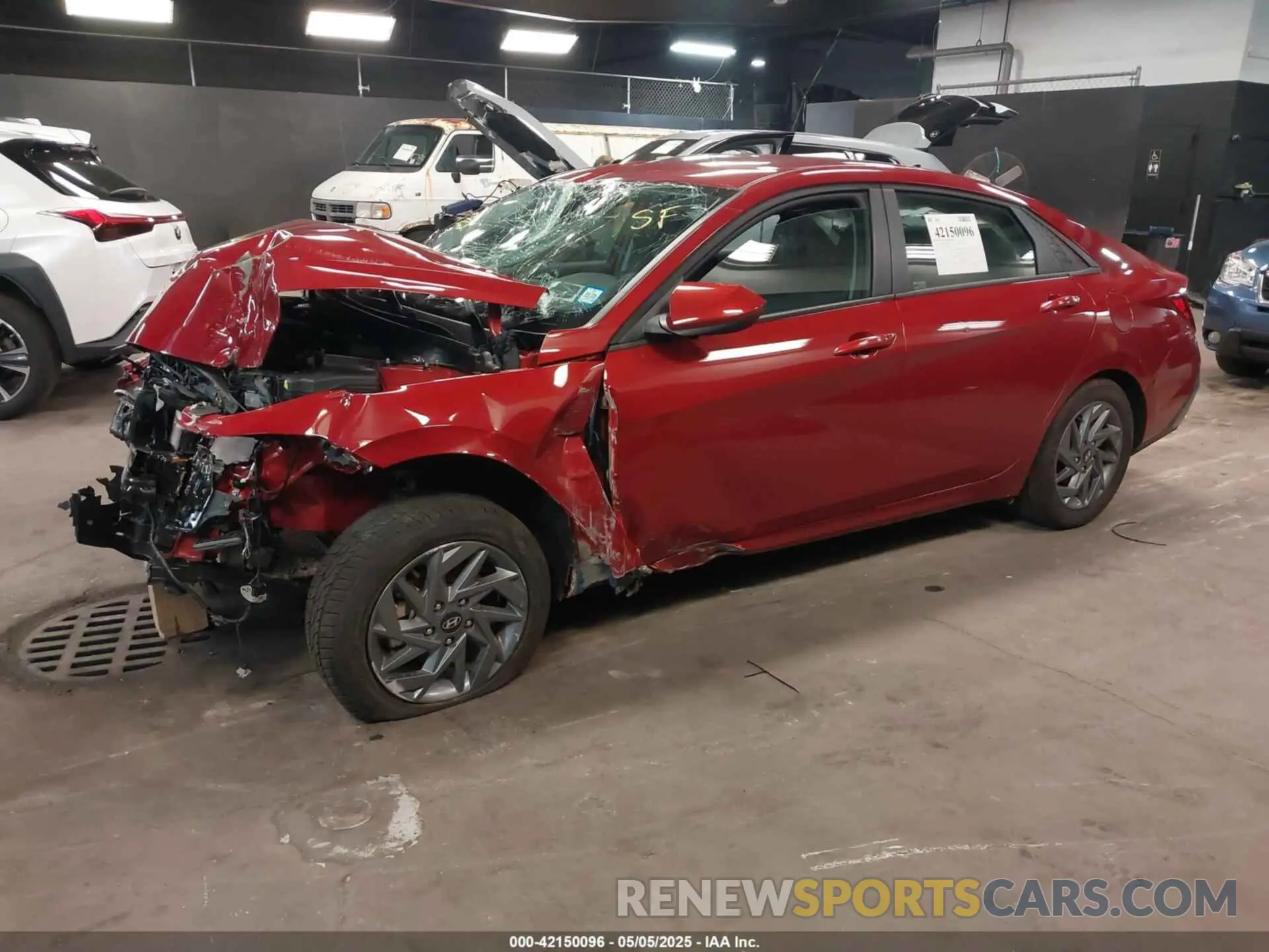 2 Photograph of a damaged car KMHLM4DG2RU807623 HYUNDAI ELANTRA 2024