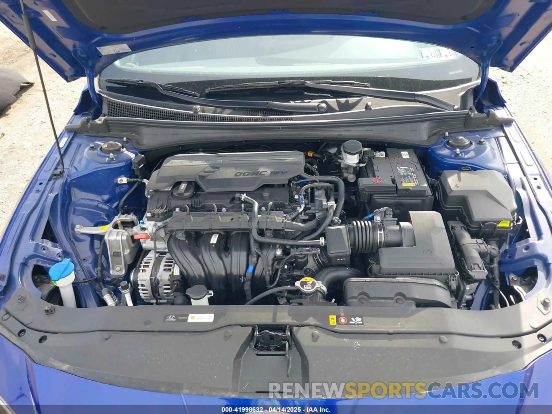 10 Photograph of a damaged car KMHLM4DG2RU809713 HYUNDAI ELANTRA 2024