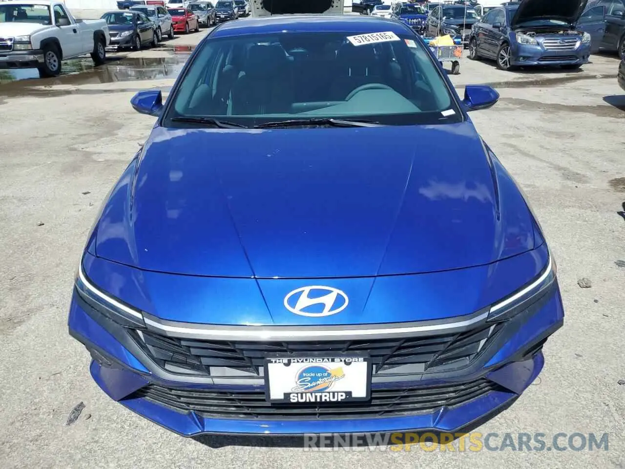 5 Photograph of a damaged car KMHLM4DG2RU811090 HYUNDAI ELANTRA 2024