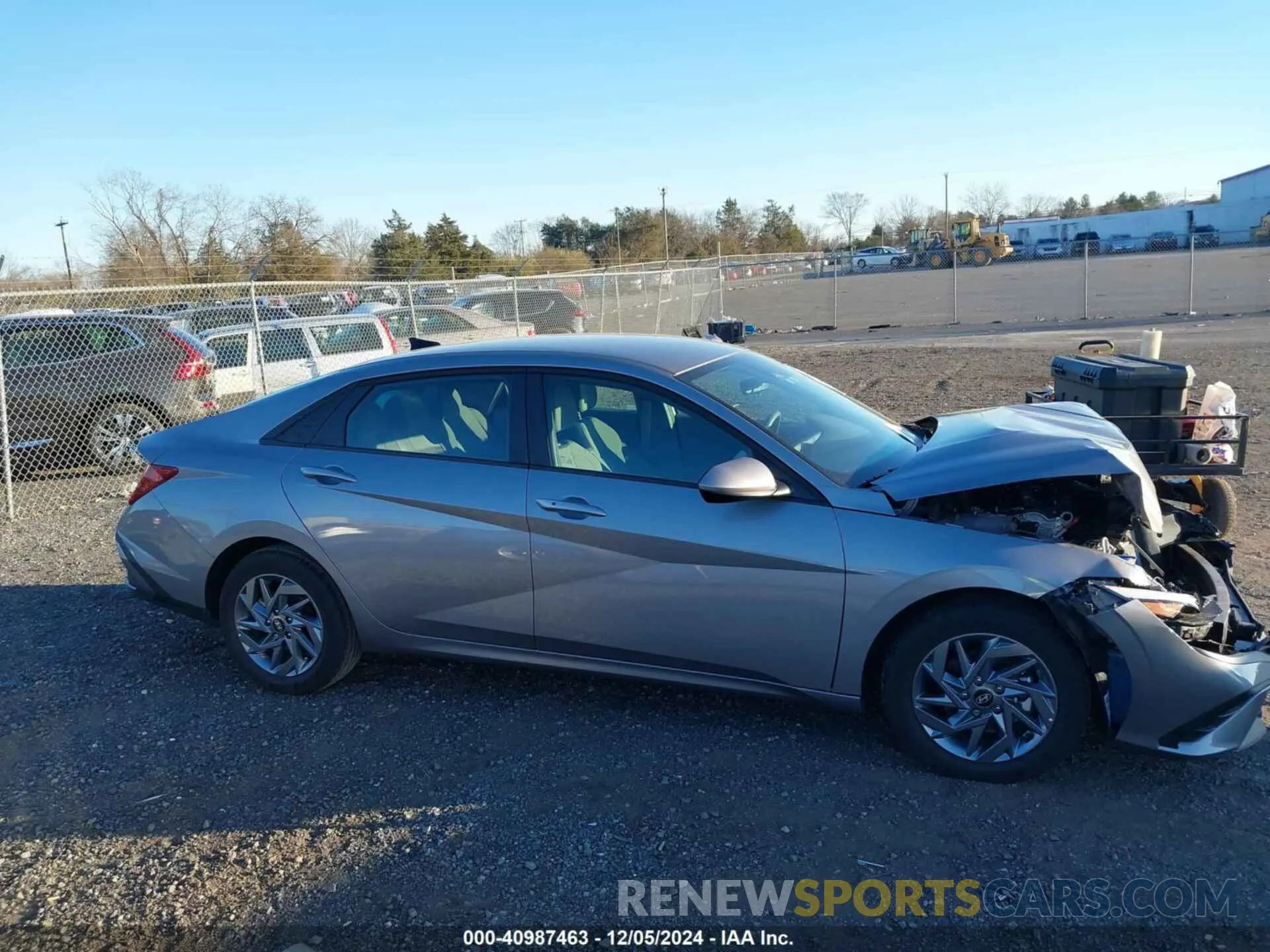 14 Photograph of a damaged car KMHLM4DG2RU846115 HYUNDAI ELANTRA 2024