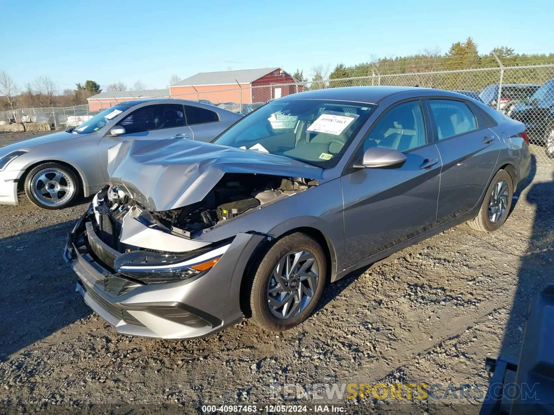 2 Photograph of a damaged car KMHLM4DG2RU846115 HYUNDAI ELANTRA 2024